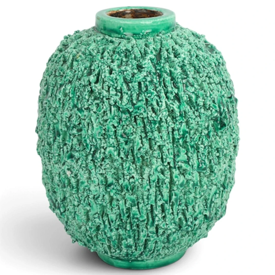 GUNNAR NYLUND for Rorstrand, Sweden, a “Hedgehog” vase with ...