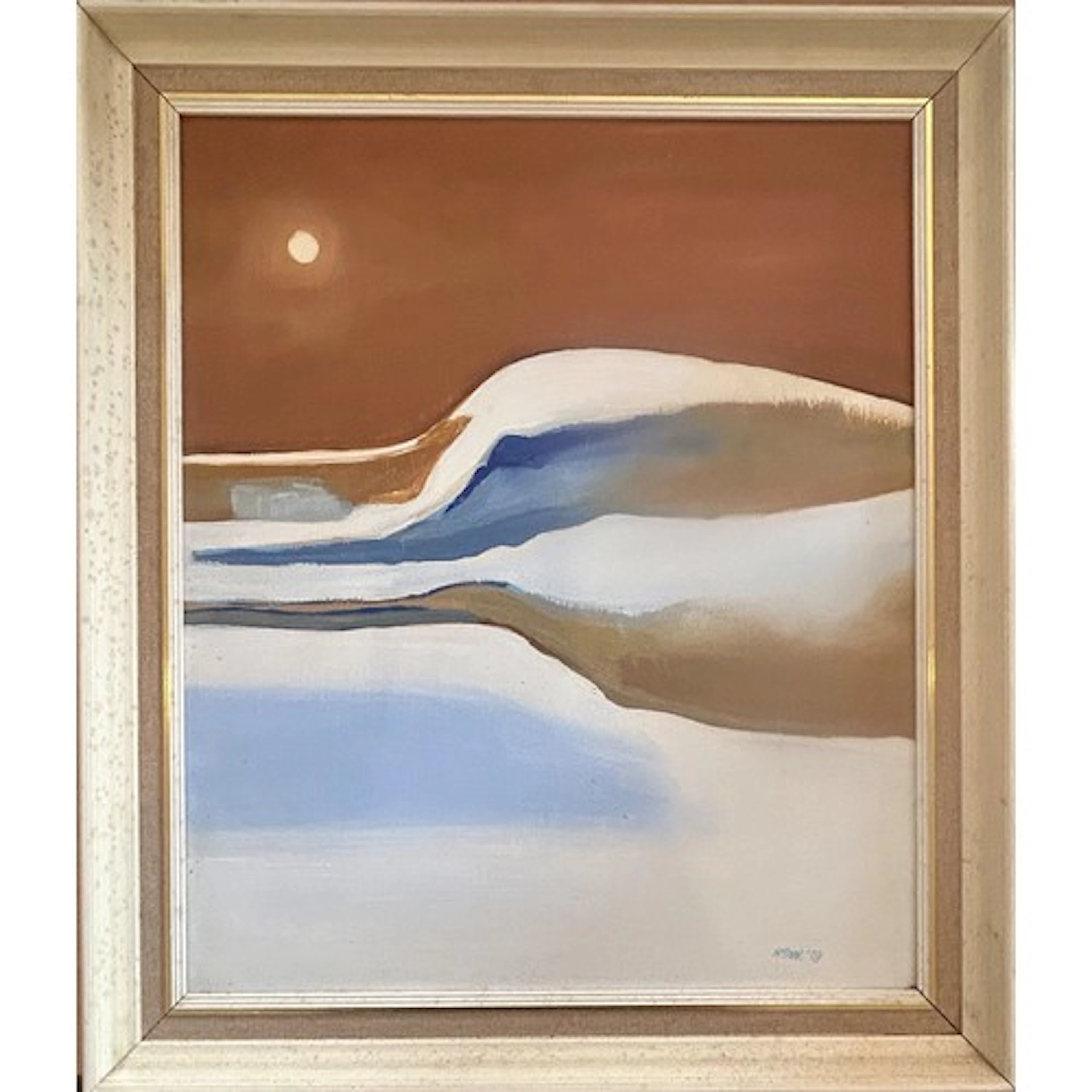 Norman Saunders-White, (1930-2024), 'Dorset Snowscape 2', a...