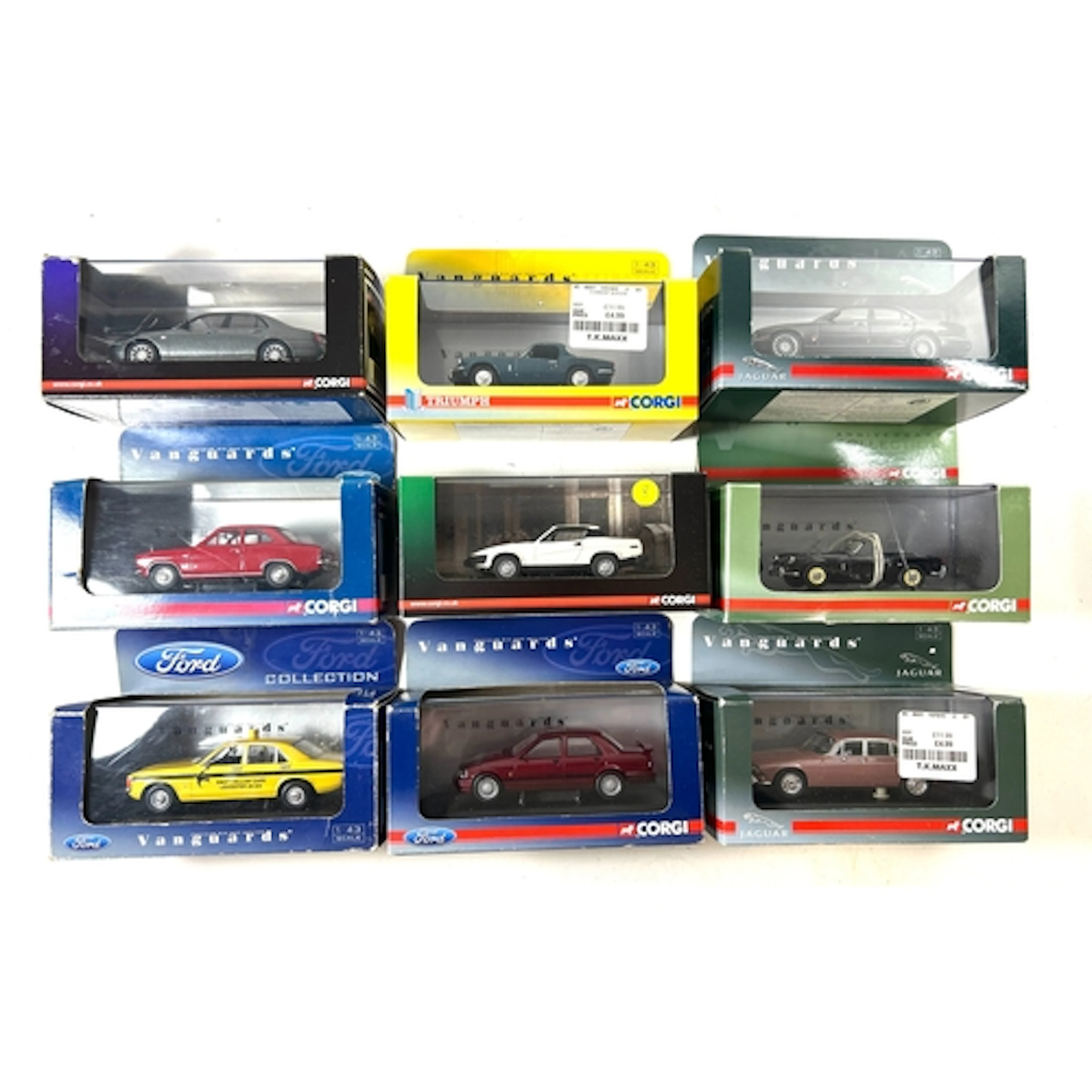15 Corgi Vanguards etc. 'Ashes To Ashes' set Granada and Aud...