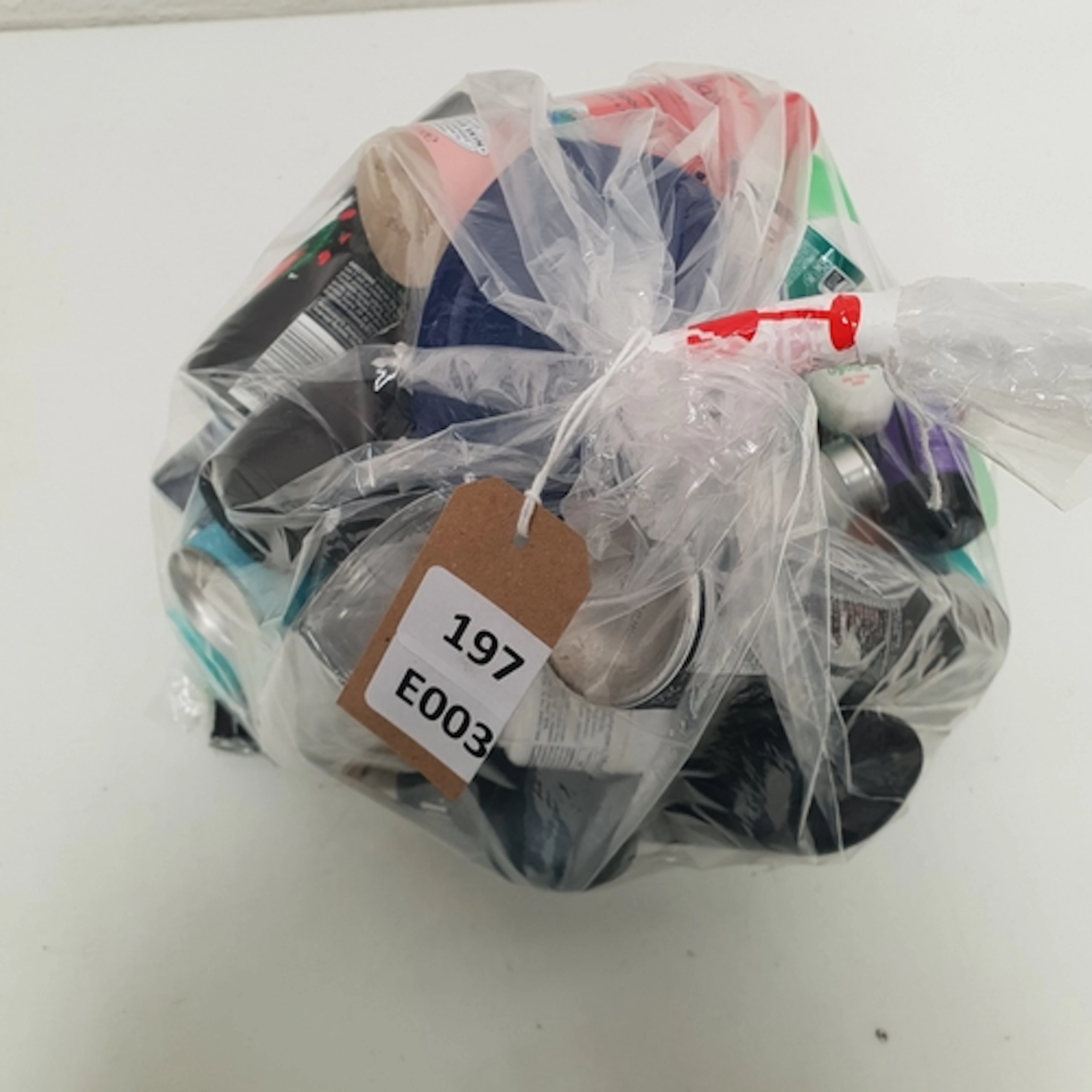 ONE BAG OF COSMETIC ITEMS including Dove, Lynx, and Garnier