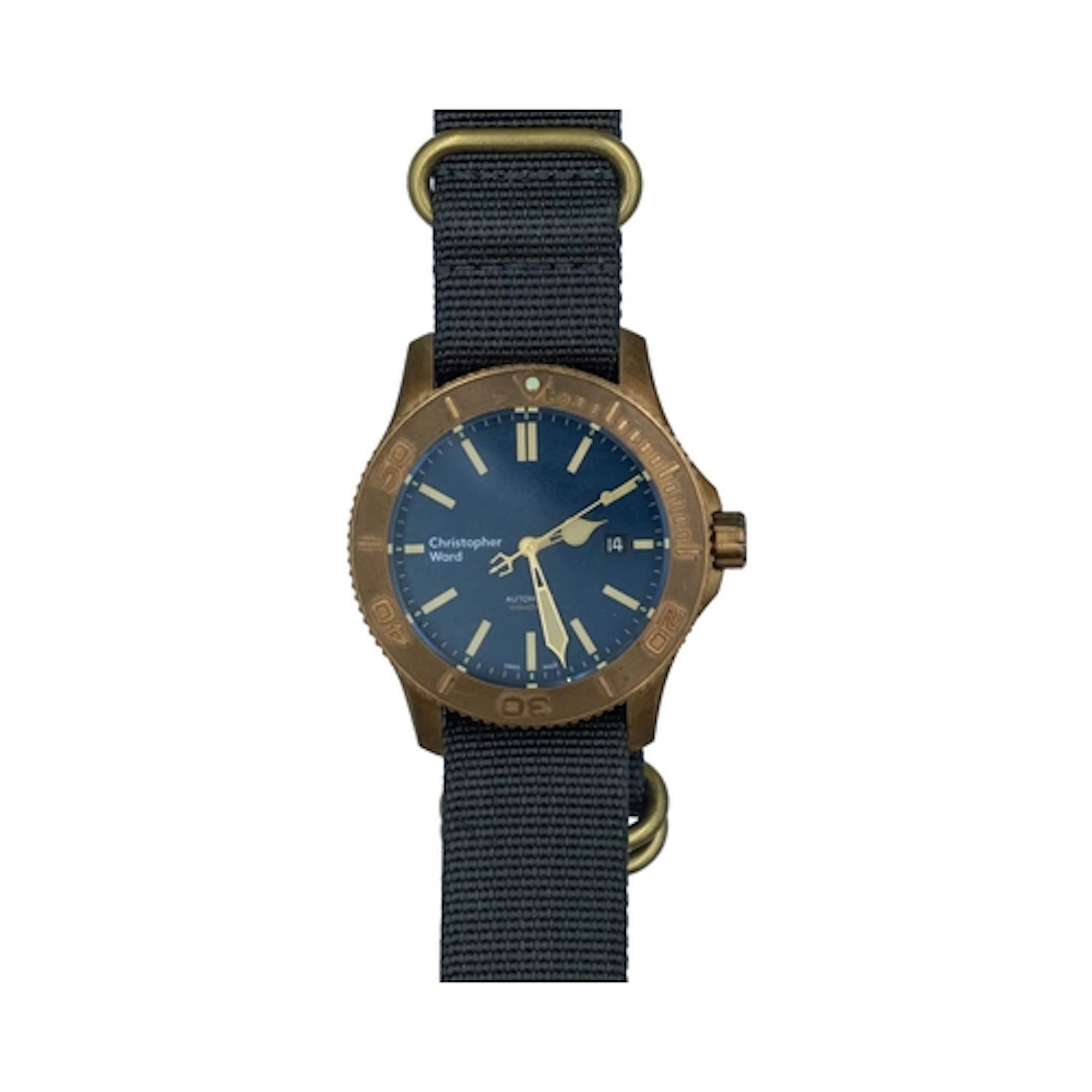 CHRISTOPHER WARD - A Trident Pro 600 bronzed gentleman's aut...