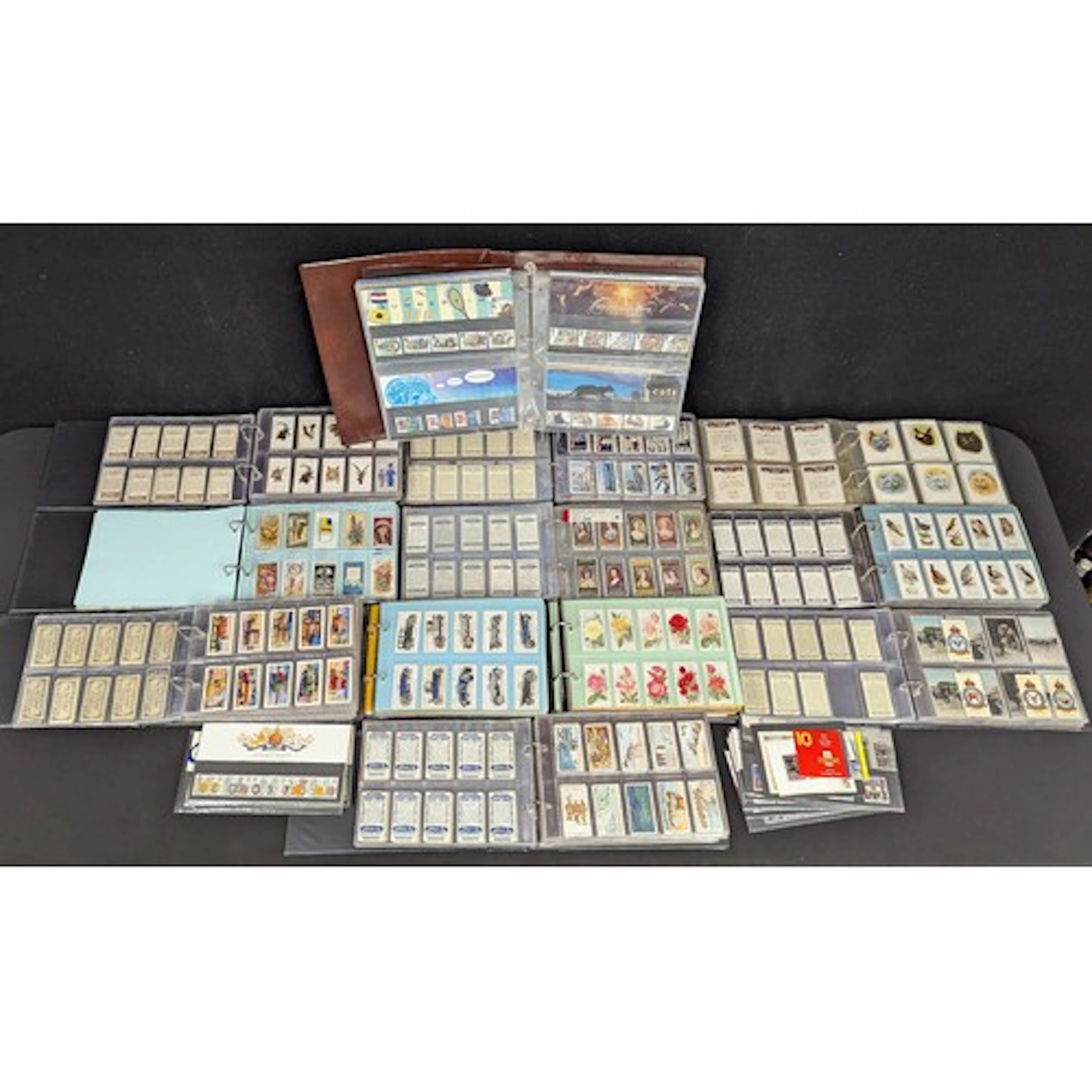 Collectables - a collection of cigarette cards, including Wi...