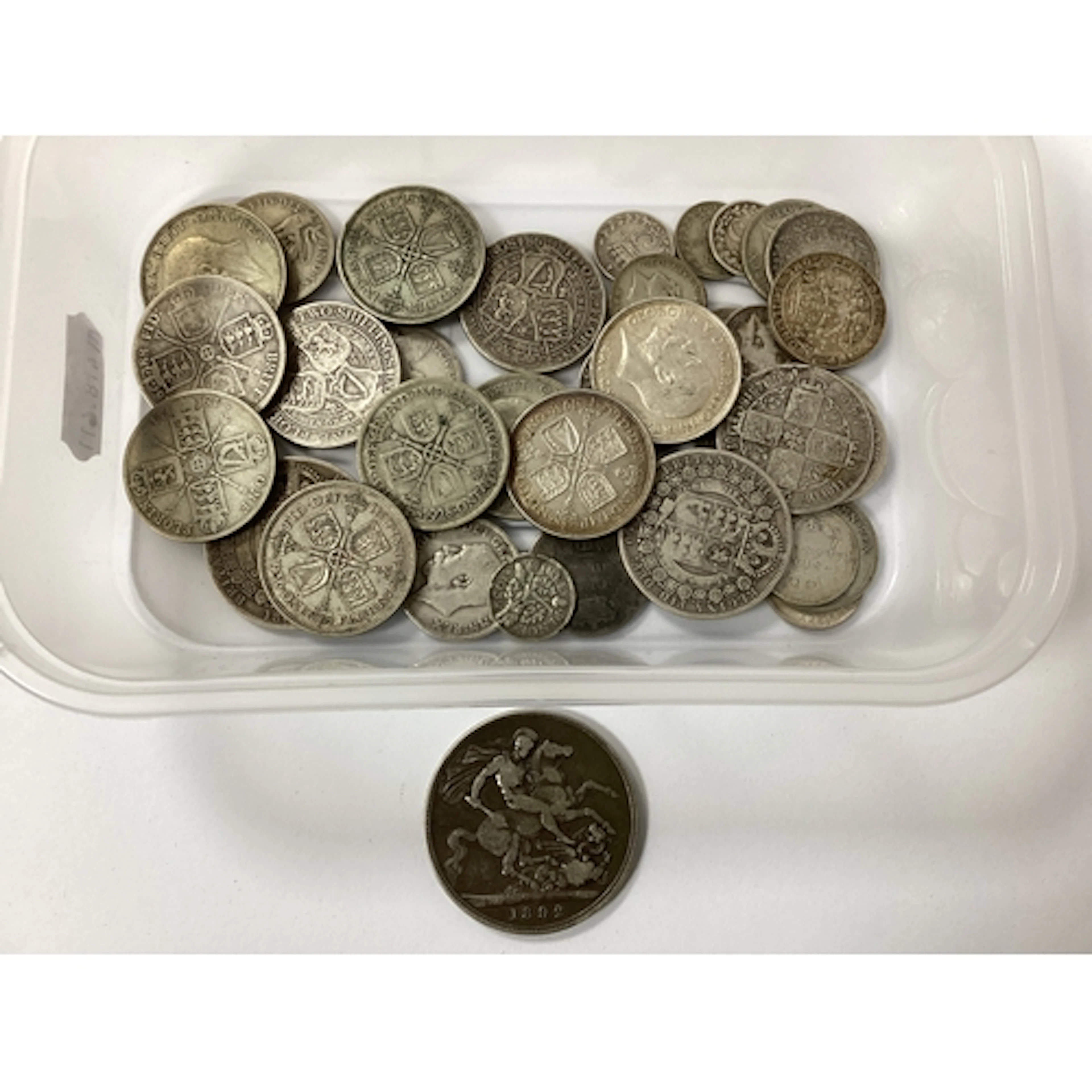 Collection Of GB XIX Century And Pre 1947 Silver Coins, incl...