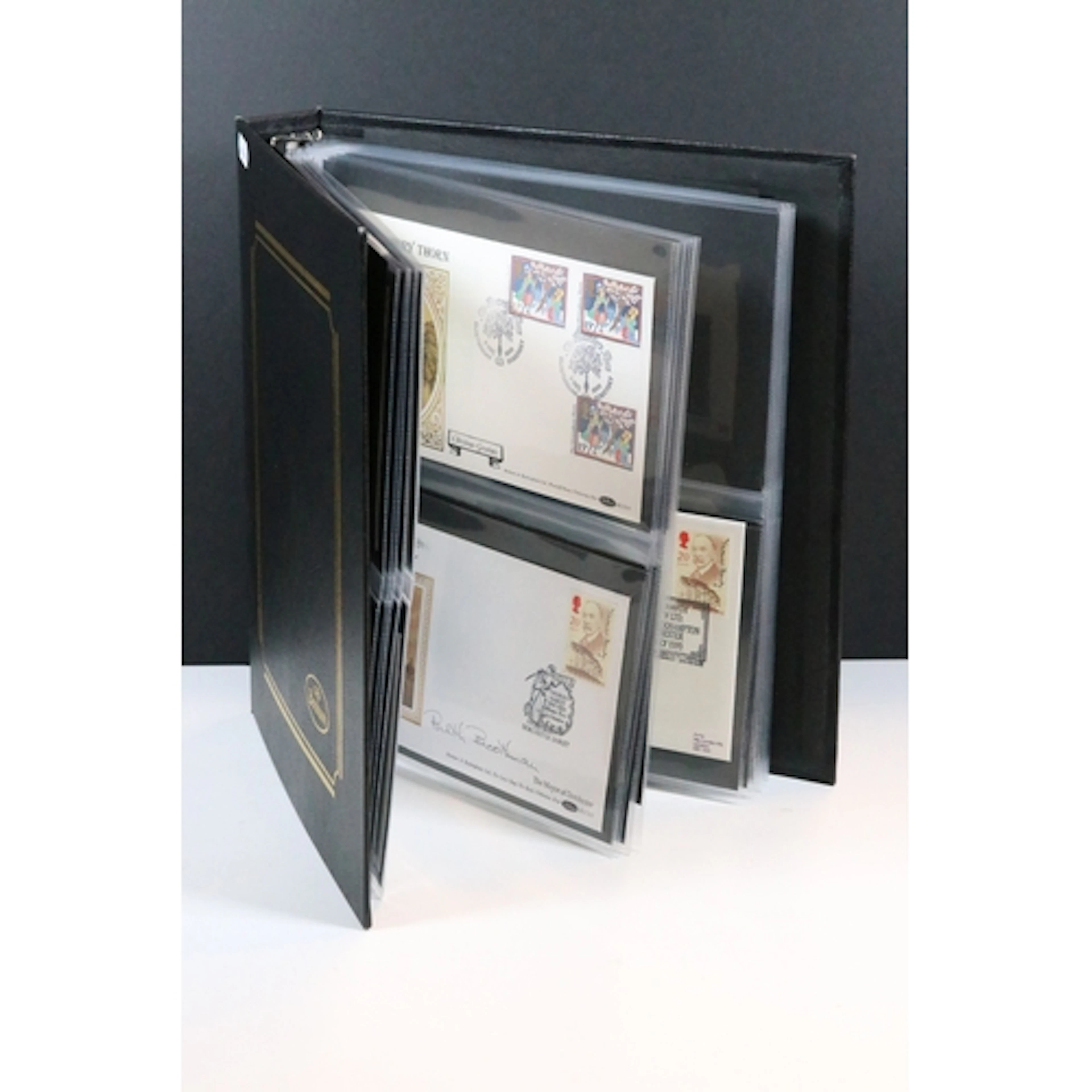 Collection of Royal Mail First Day Covers contained within a...