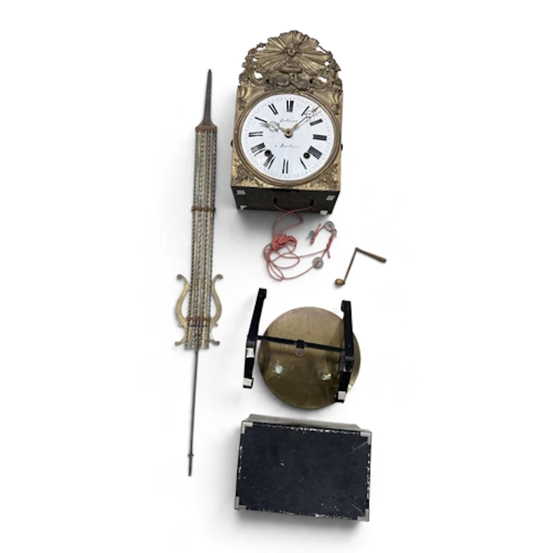 LEFÈVRE Á BARFLEUR; AN EARLY 19TH CENTURY FRENCH COMTOISE WA...