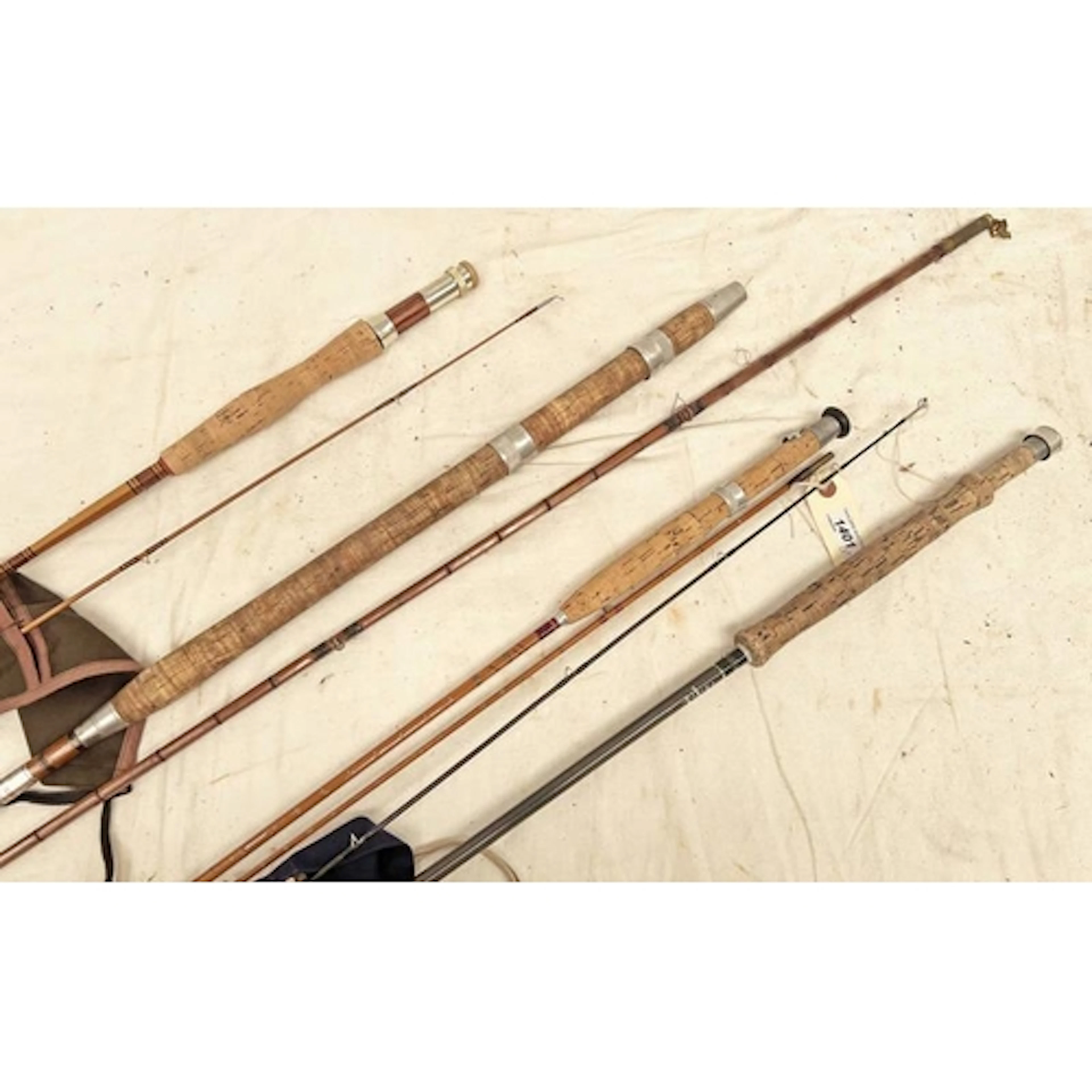 HARDY MARQUIS 10 1/2 #7 320CM 2 PIECE FLY ROD IN BAG, JIBBS ...