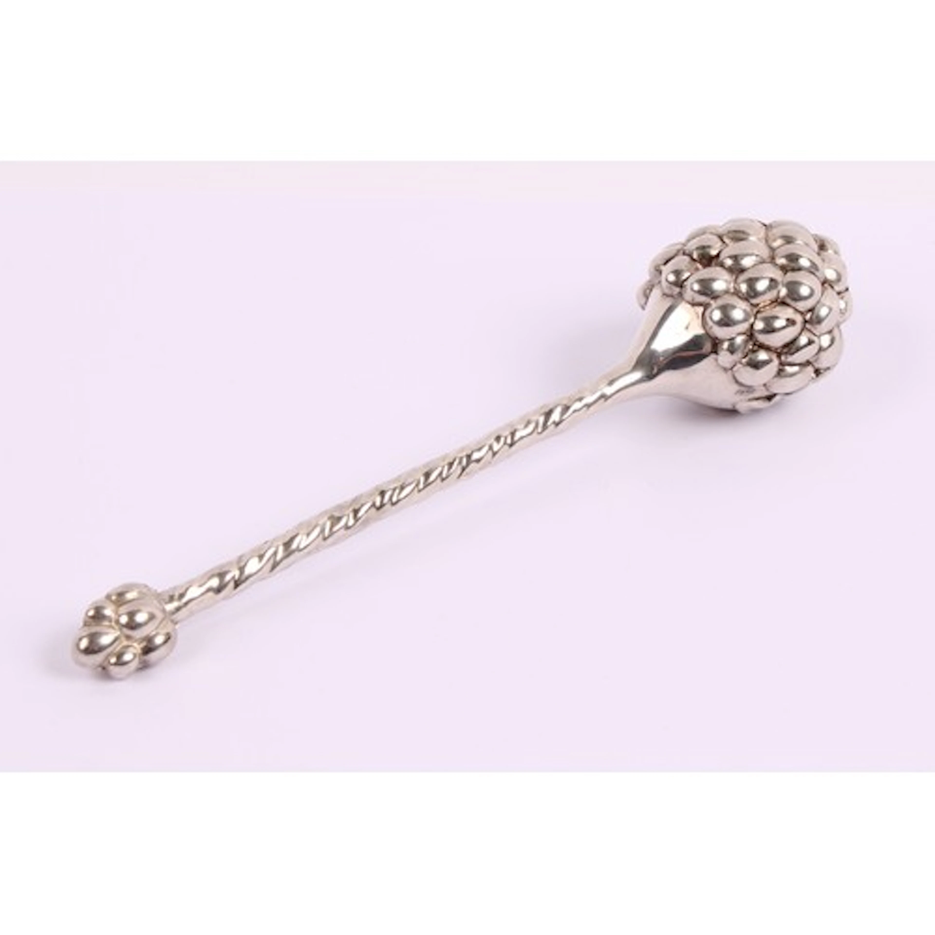 A mid-20th century French silver plated champagne stopper, b...