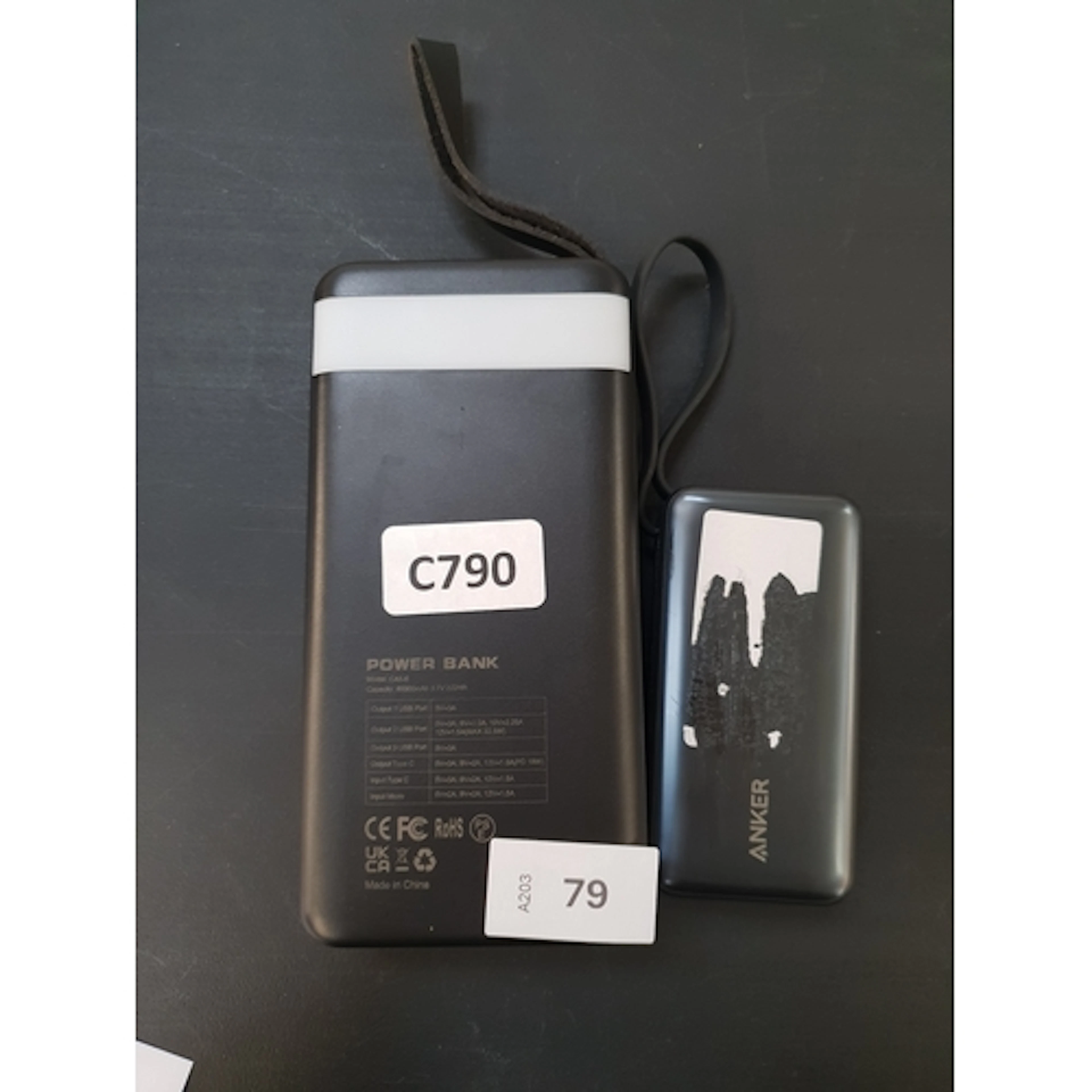TWO POWER BANKS including Anker