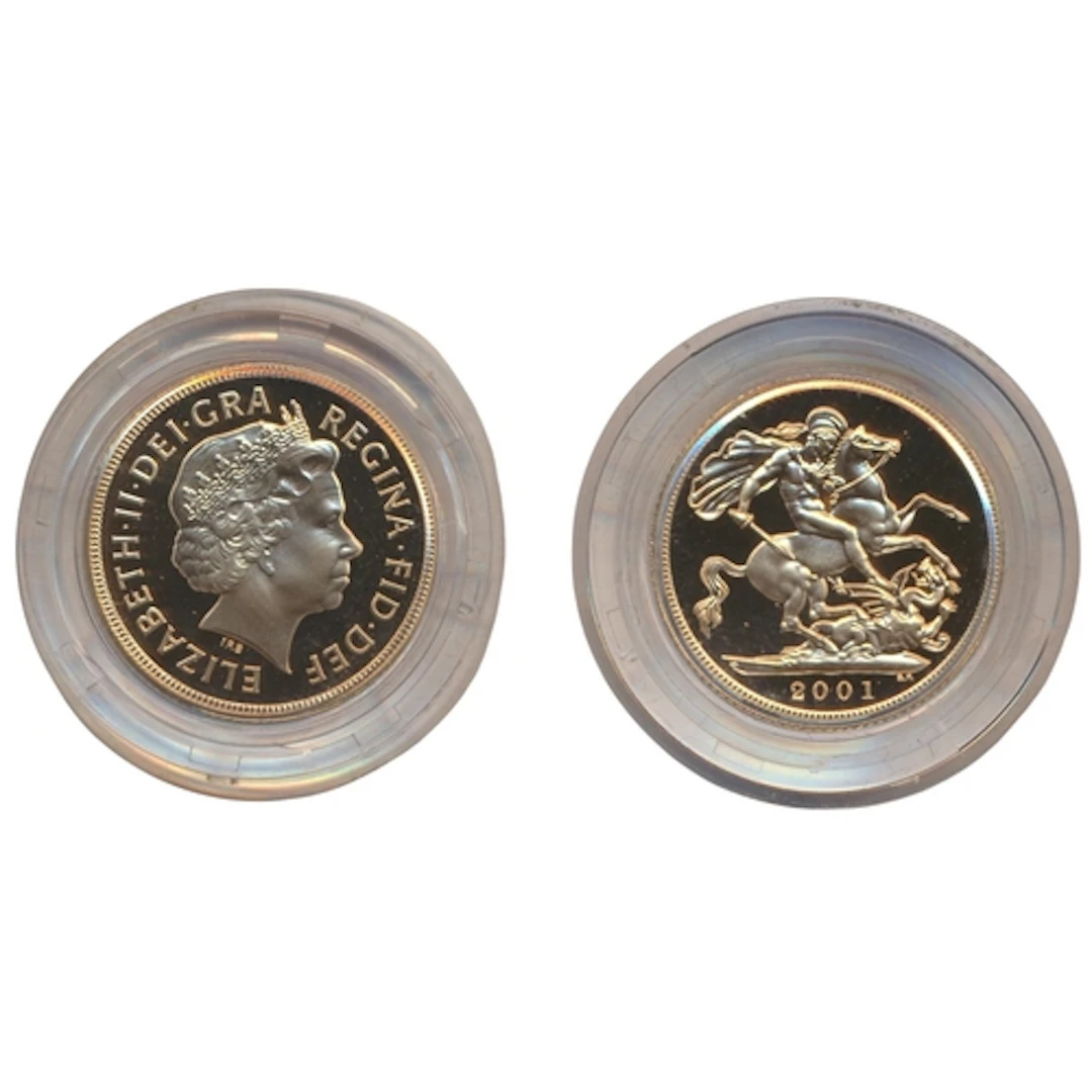 Investment Gold Lot - Documents Required. 2001 sovereign pro...