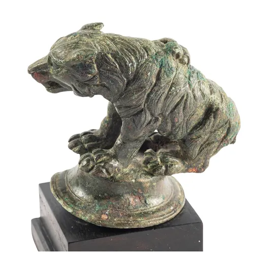 A ROMAN BRONZE FIGURE OF A BEAR CIRCA 2ND-3RD CENTURY A.D. t...