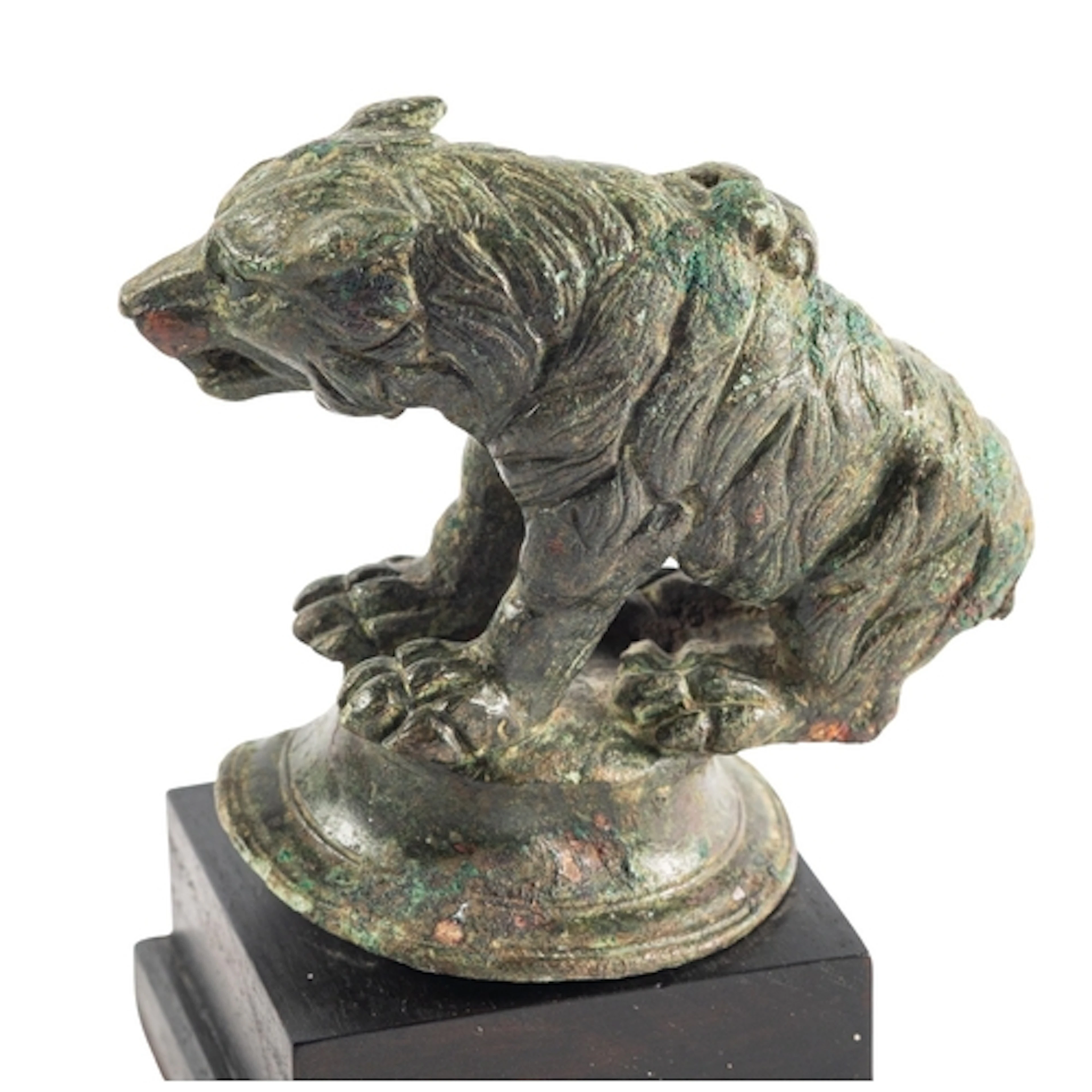 A ROMAN BRONZE FIGURE OF A BEAR CIRCA 2ND-3RD CENTURY A.D. t...