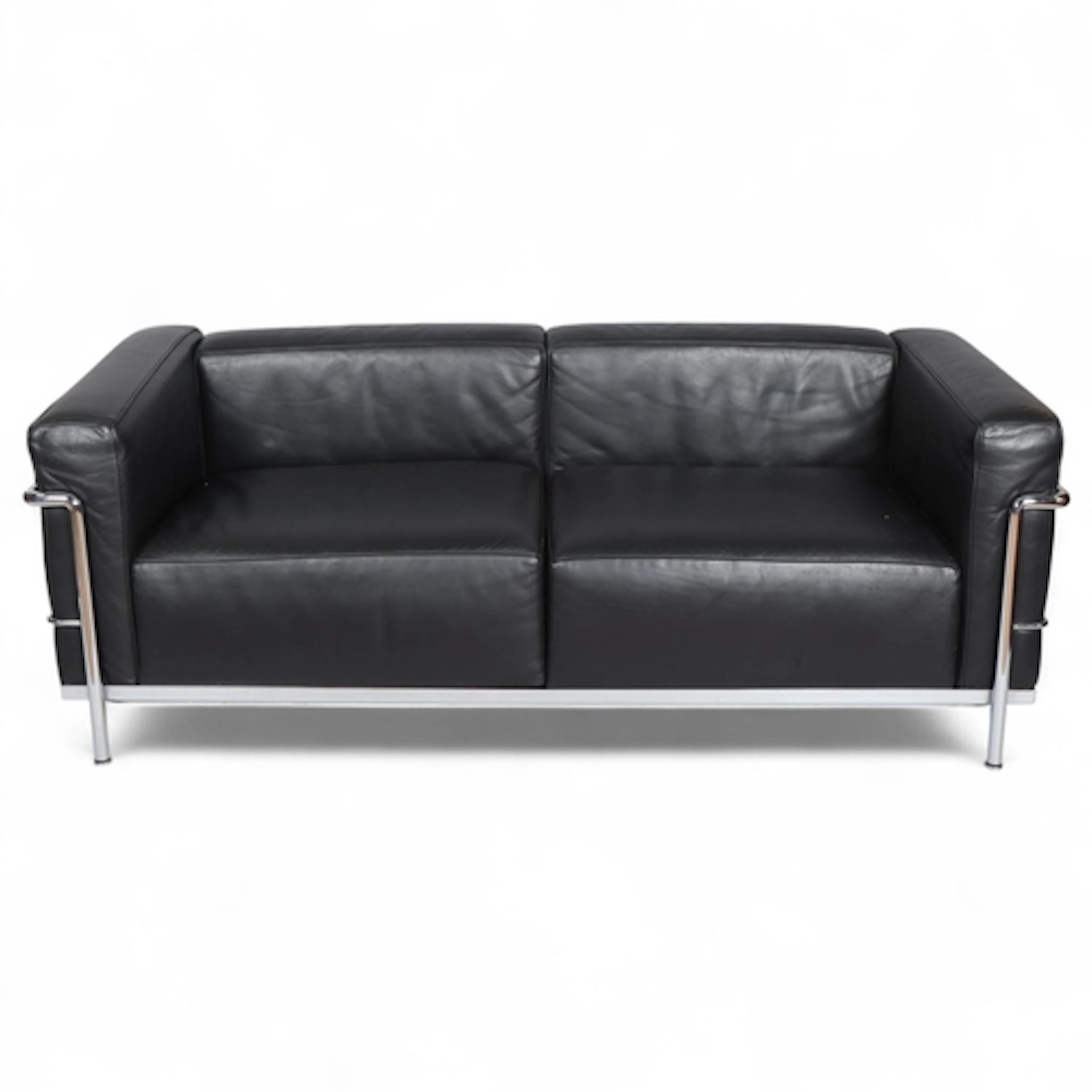 A Cassina LC3 Grand Confort 2 seater sofa by Le Corbusier, P...