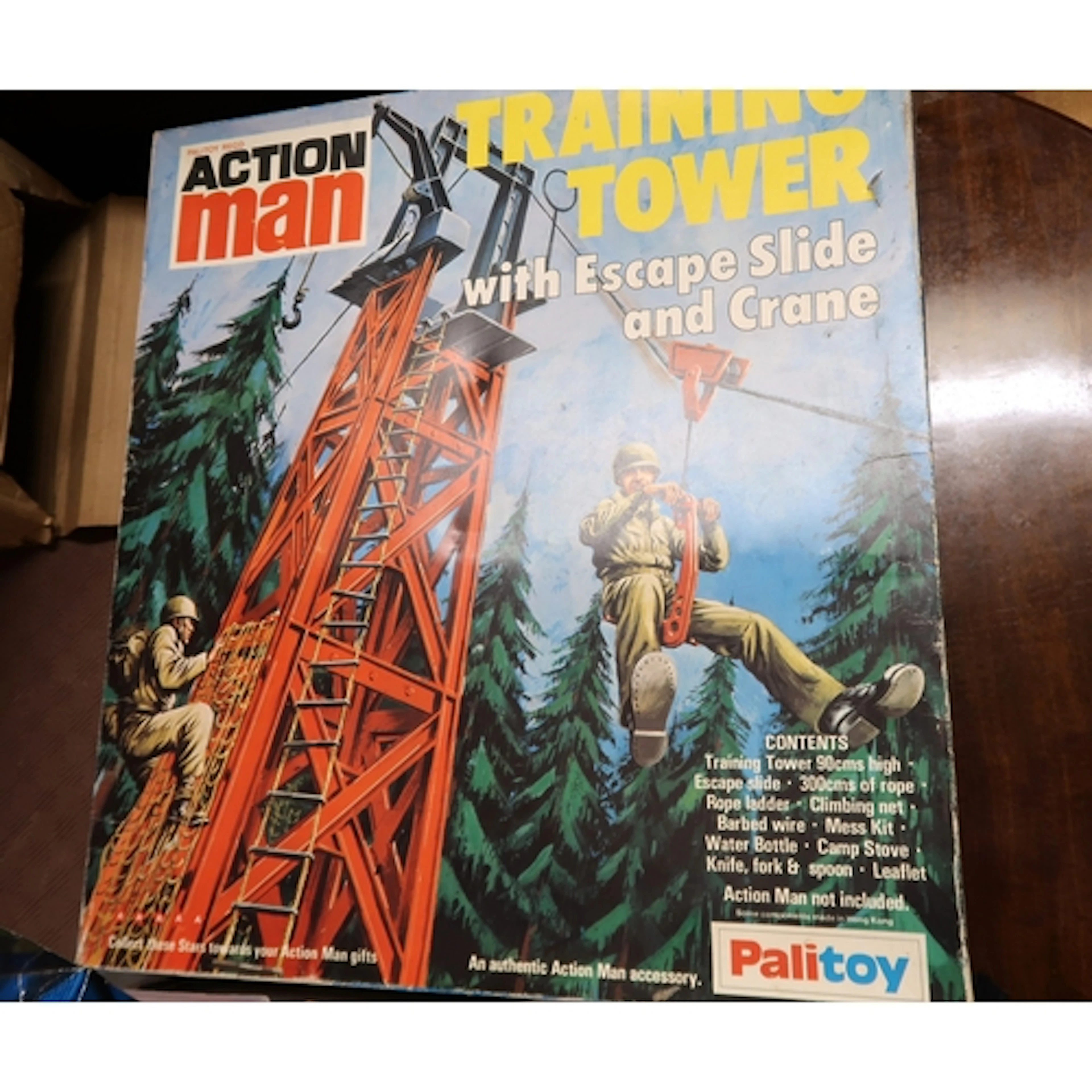 Vintage Action Man Training Tower in original box, together ...