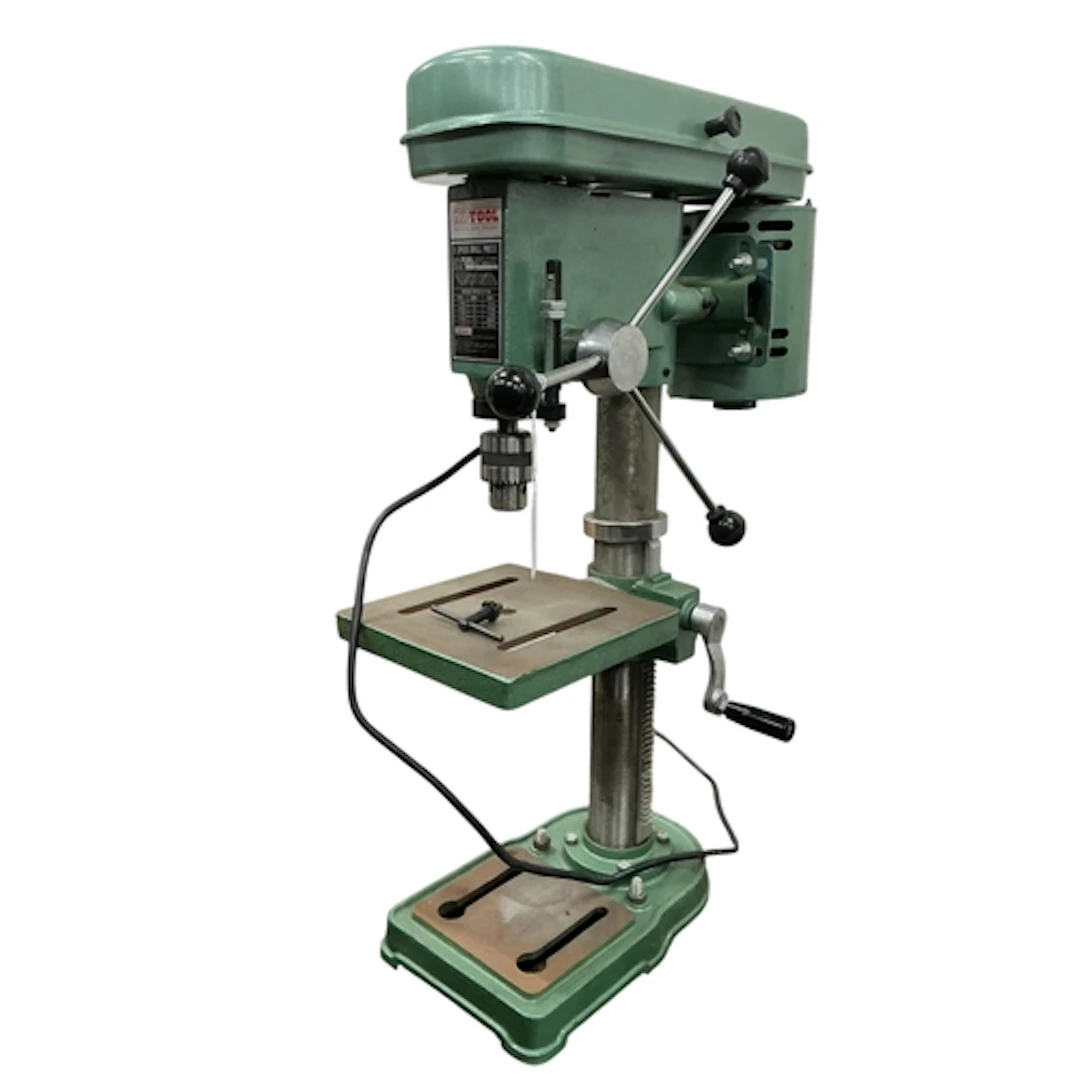 A Nu-Tool bench top drill press or pillar drill, 75cm high...
