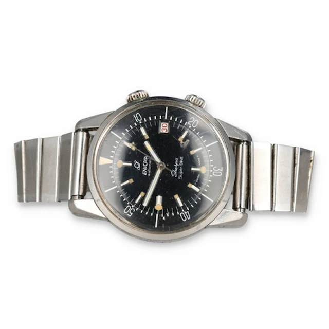 AN ENICAR AUTOMATIC SEAPEARL SHERPA SUPER DIVE WATCH In work...