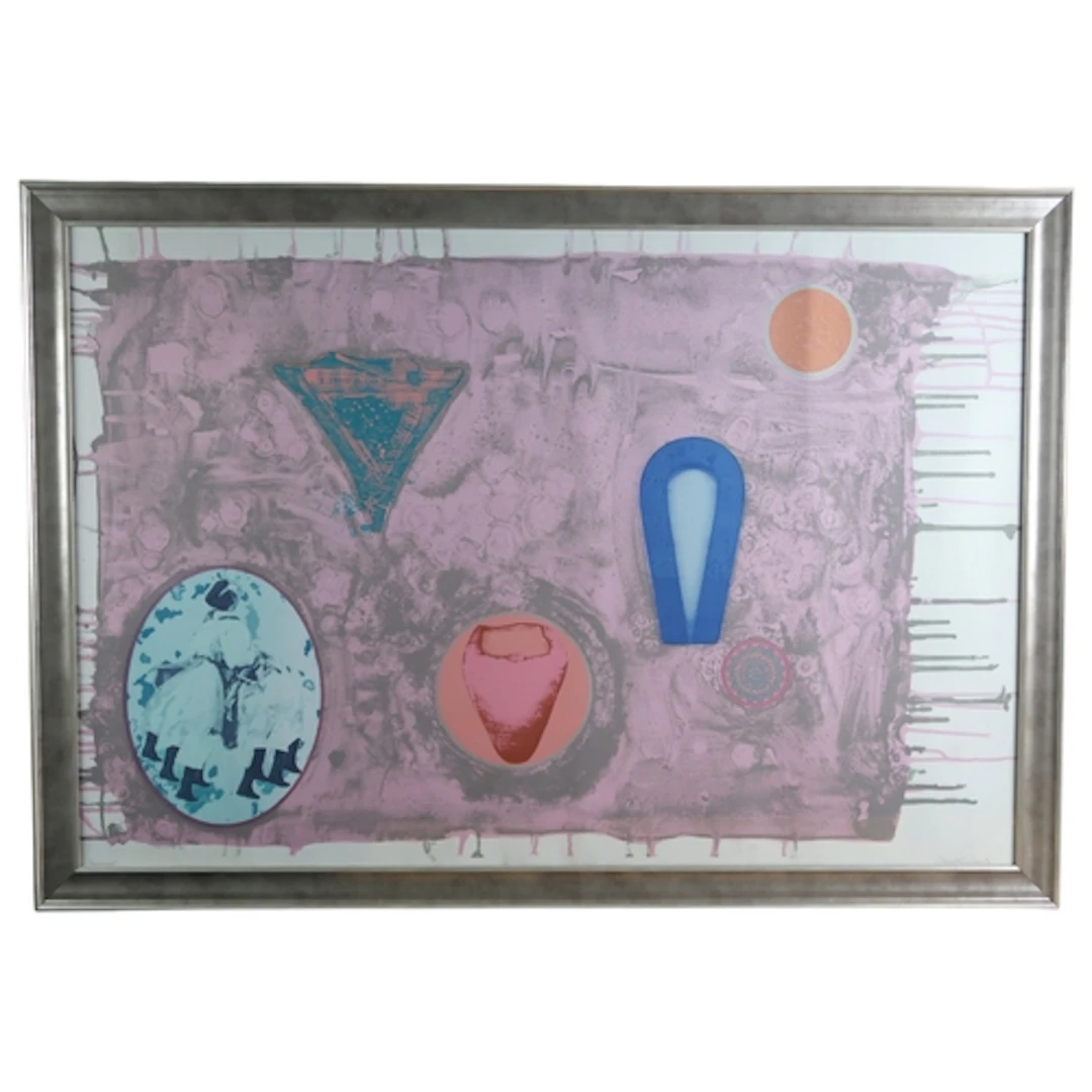 ELSPETH LAMB RSA (SCOTTISH b.1951) SPINNER Screenprint, s...