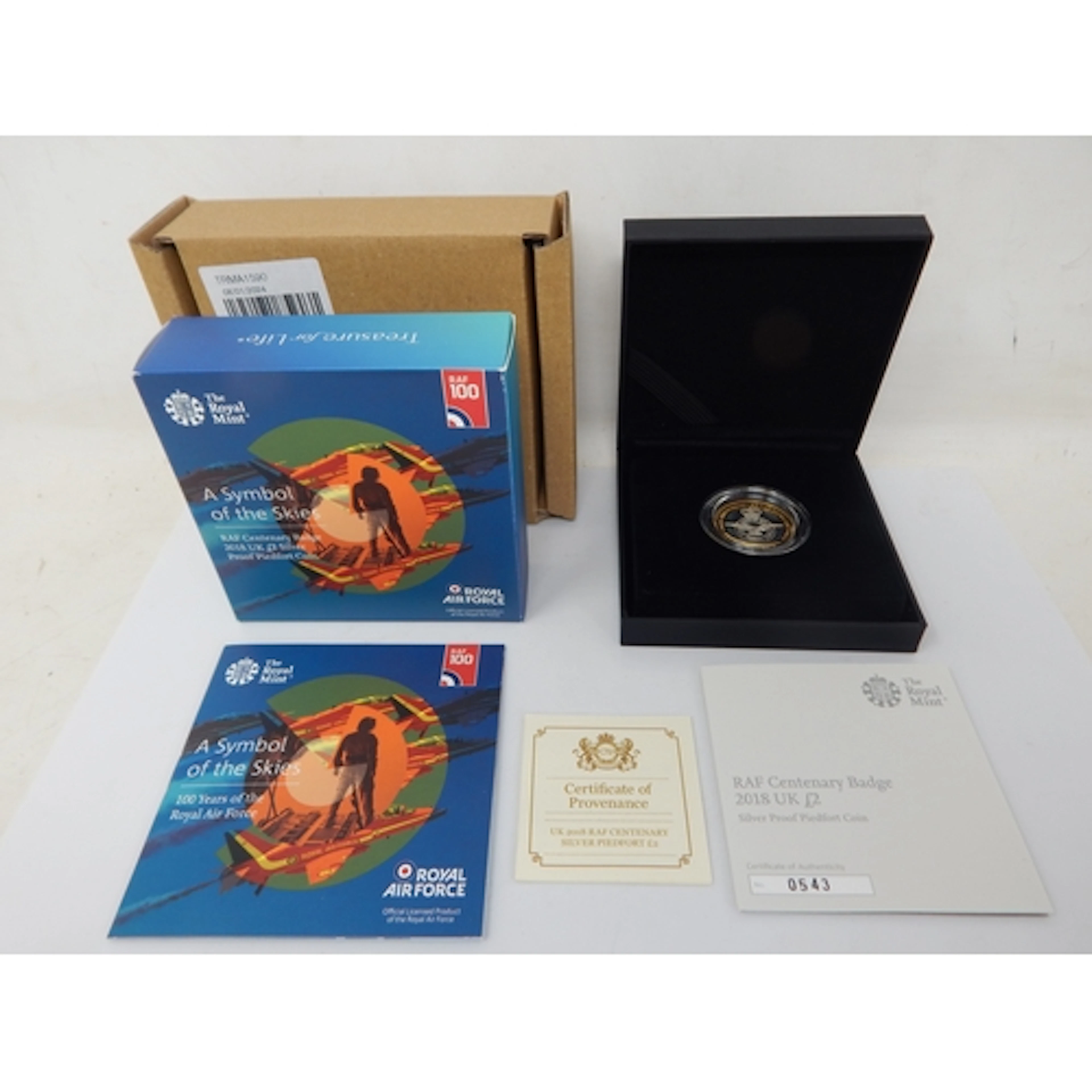 Royal Mint 2018 UK £2 Silver Proof Piedfort Coin Commemorati...