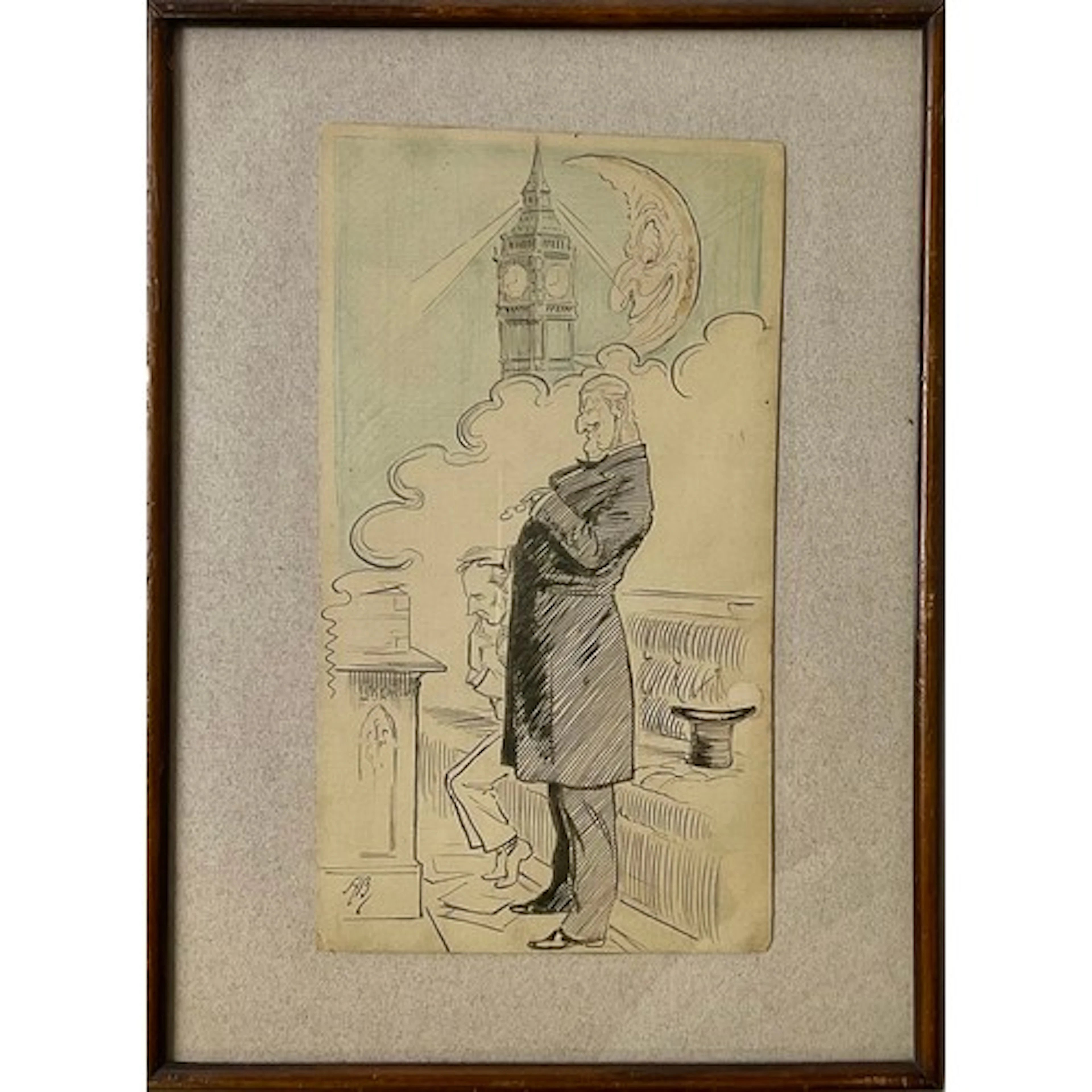 Alfred Bryan (1852 - 1899) A Political Caricature, Sir Willi...
