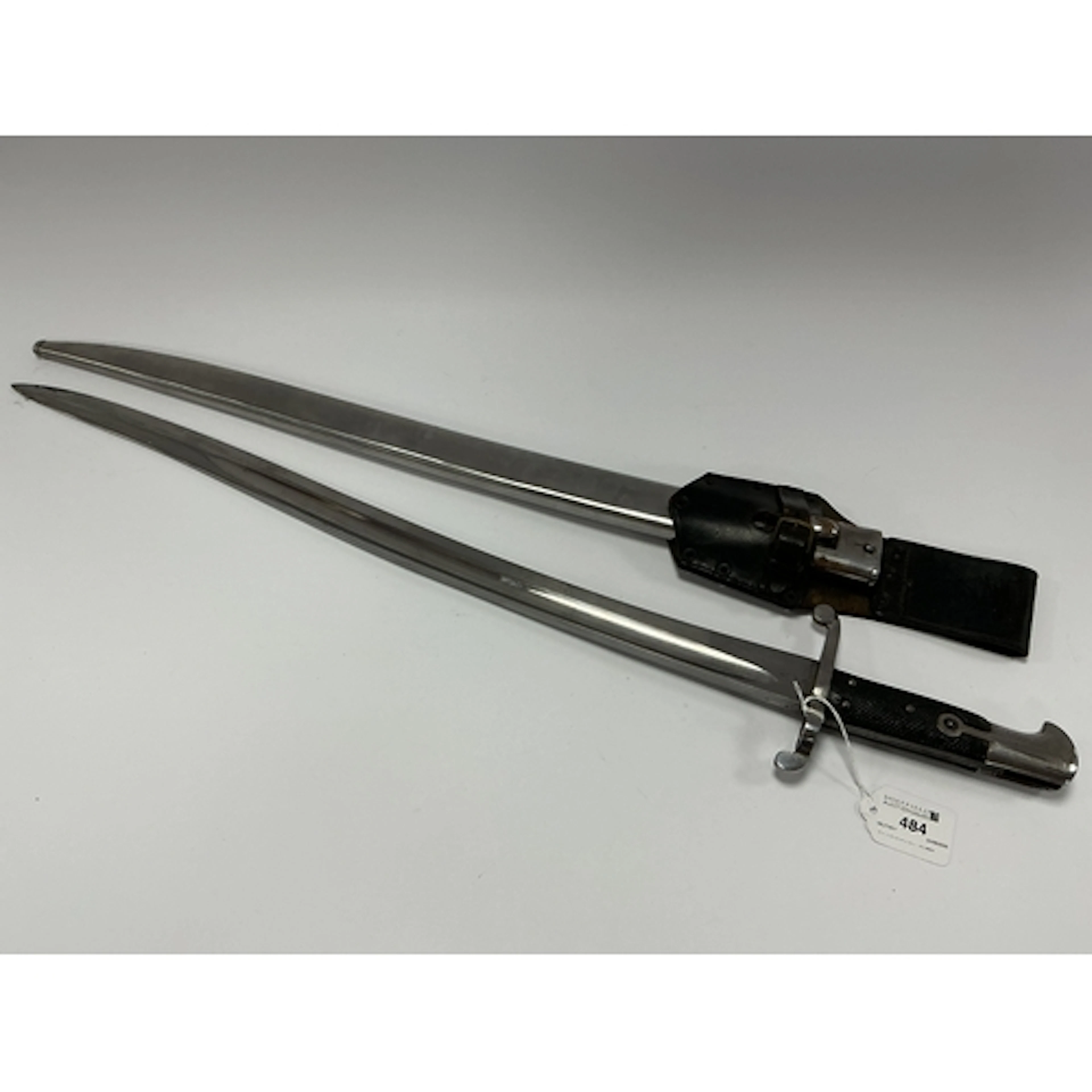 XIX Century British Pattern 1856 Yataghan Bayonet, Scabbard ...