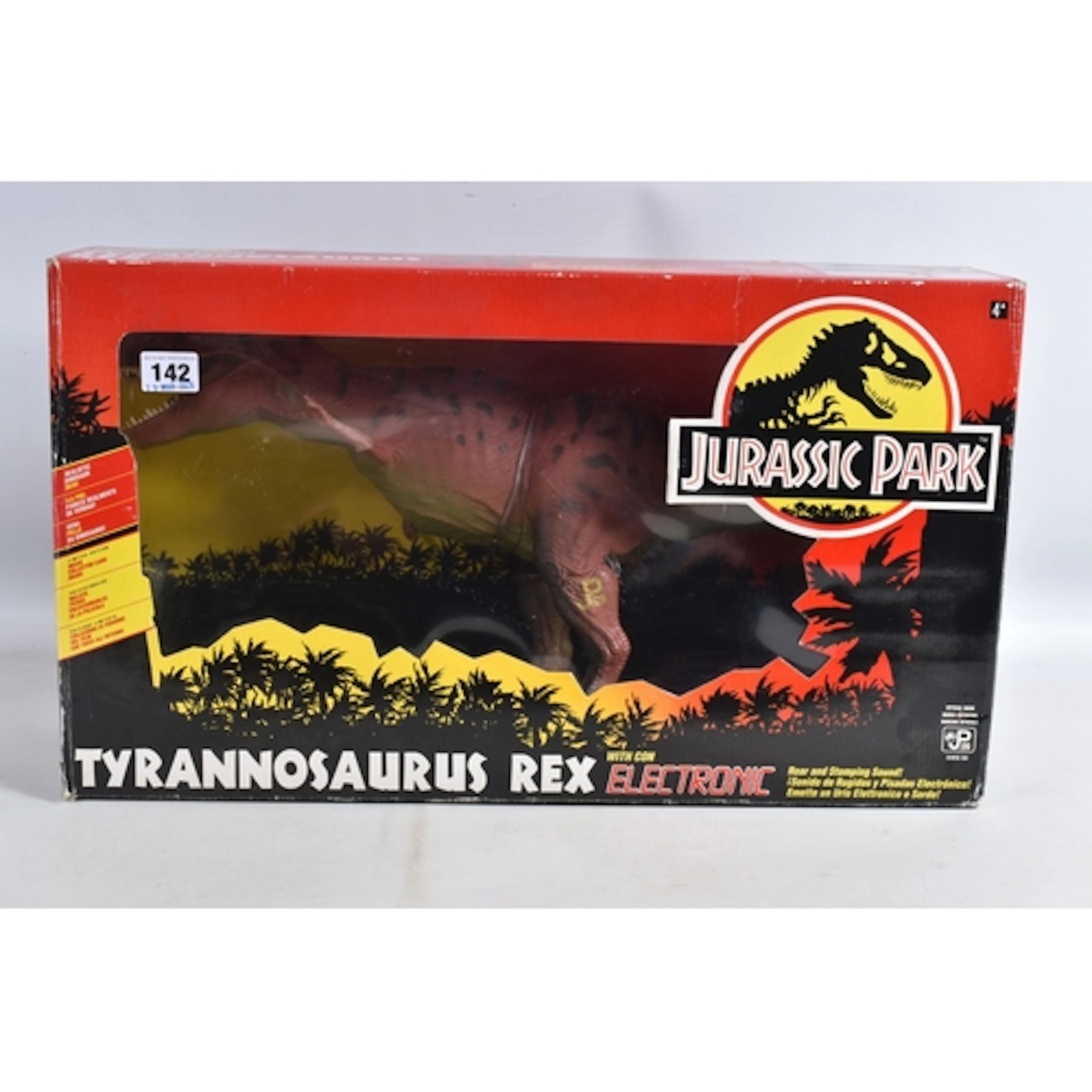 A BOXED 1993 KENNER JURASSIC PARK ELECTRONIC TYRANNOSAURUS R...