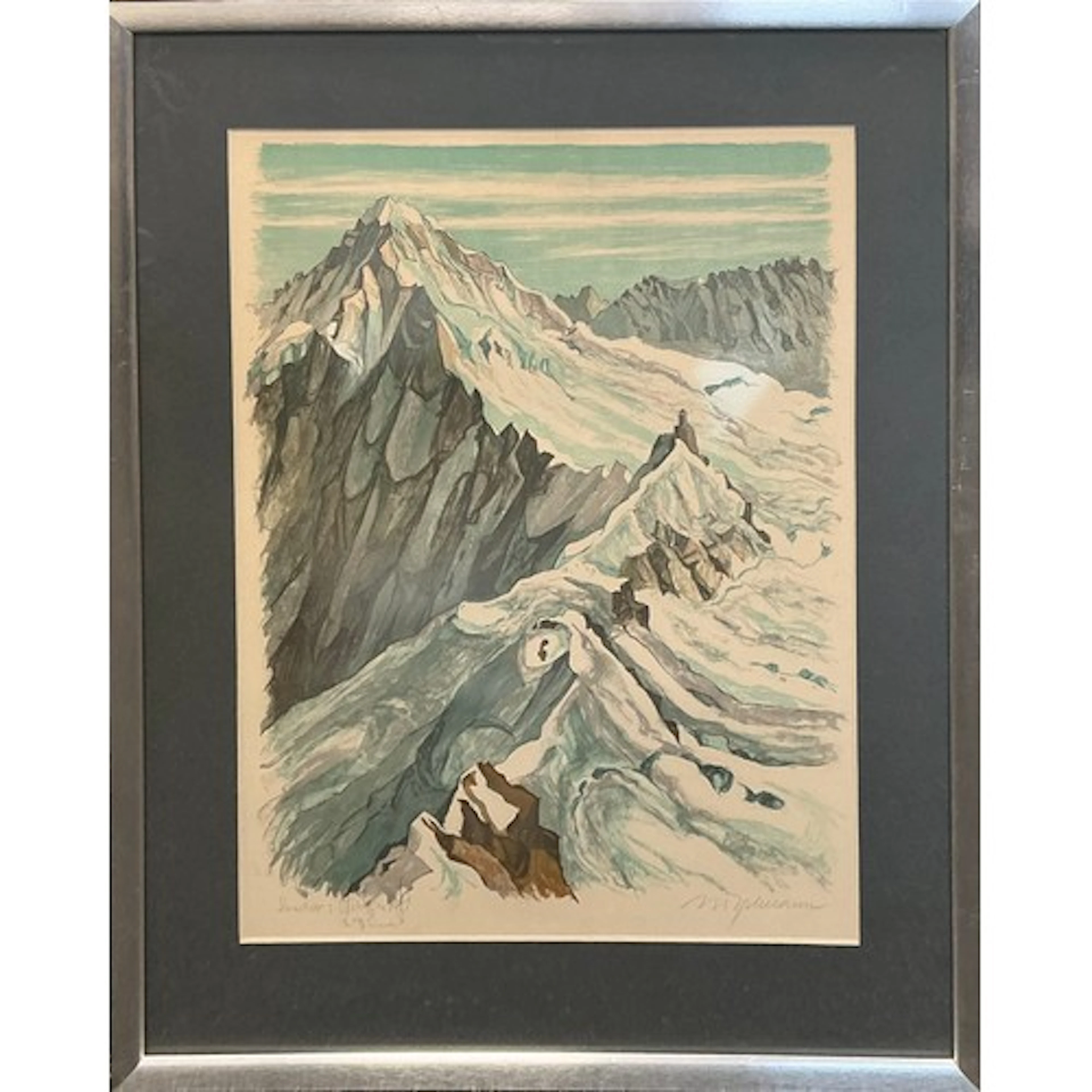 Alex Walter Diggelmann (Swiss, 1902-1987), Jungfrau, signe...