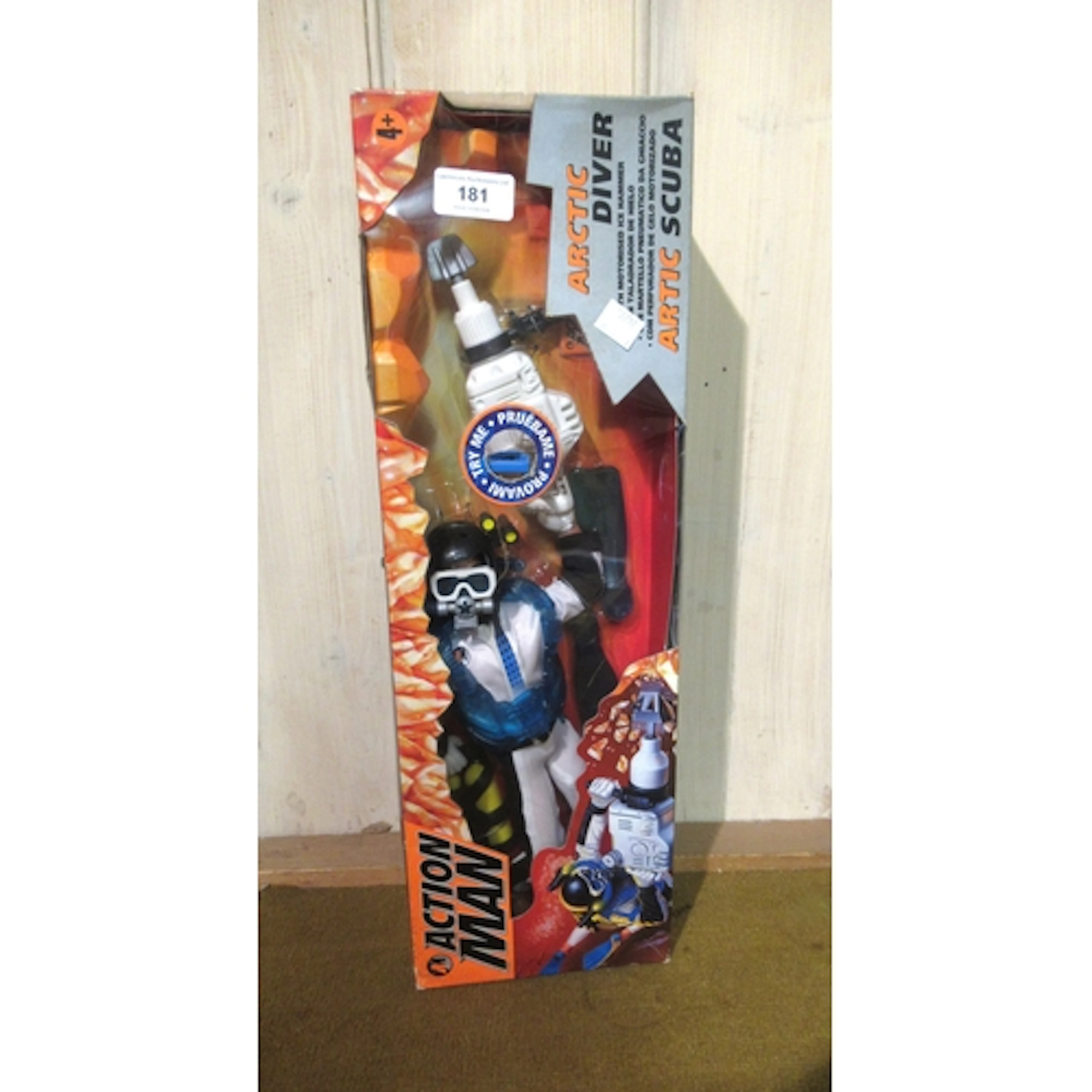 Action Man Arctic Diver in original box, a Mickey Mouse and ...