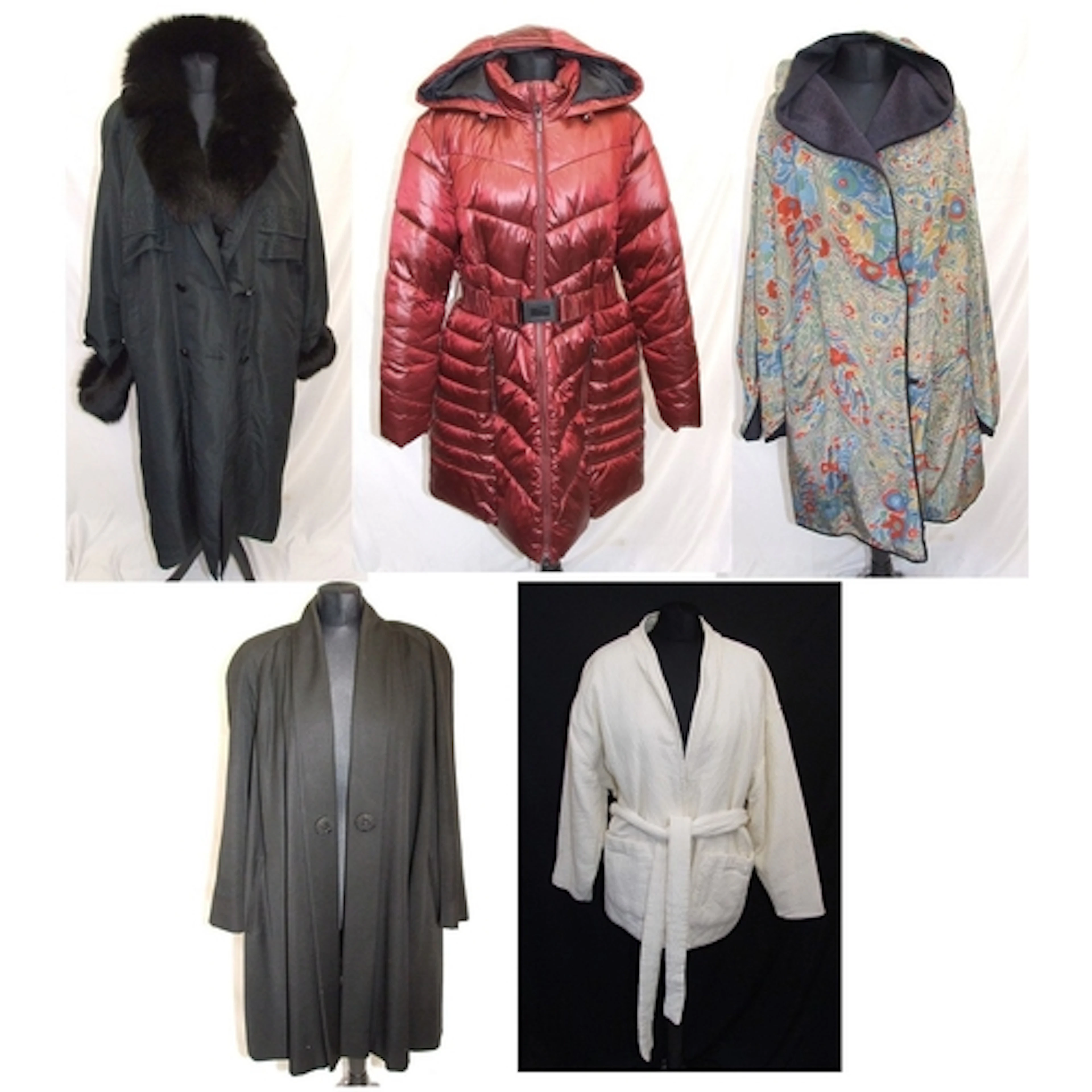 Star by Julien Macdonald red quilted coat size 20, The Coat ...