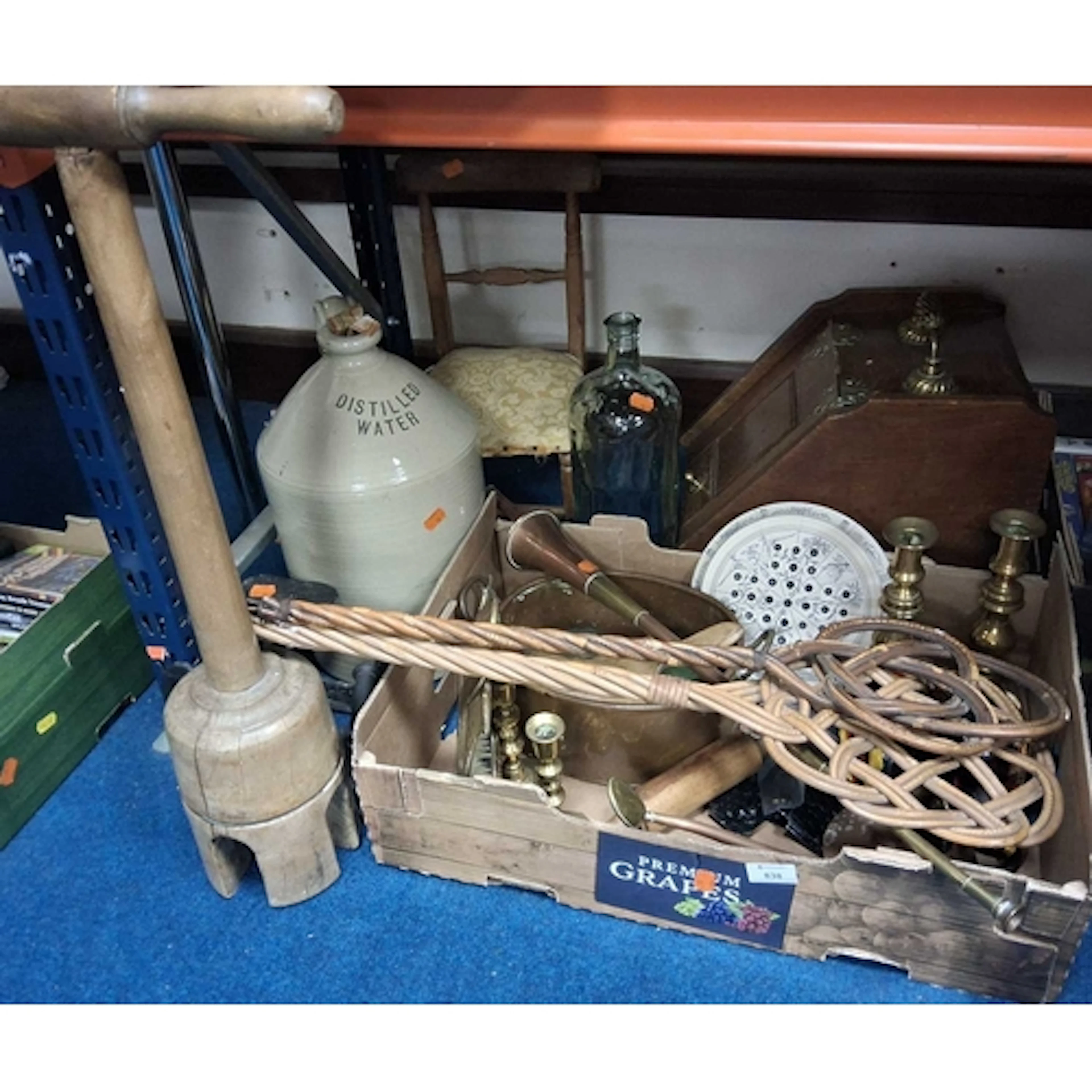 ONE BOX AND LOOSE METALWARE AND MISCELLANEOUS, to include a ...