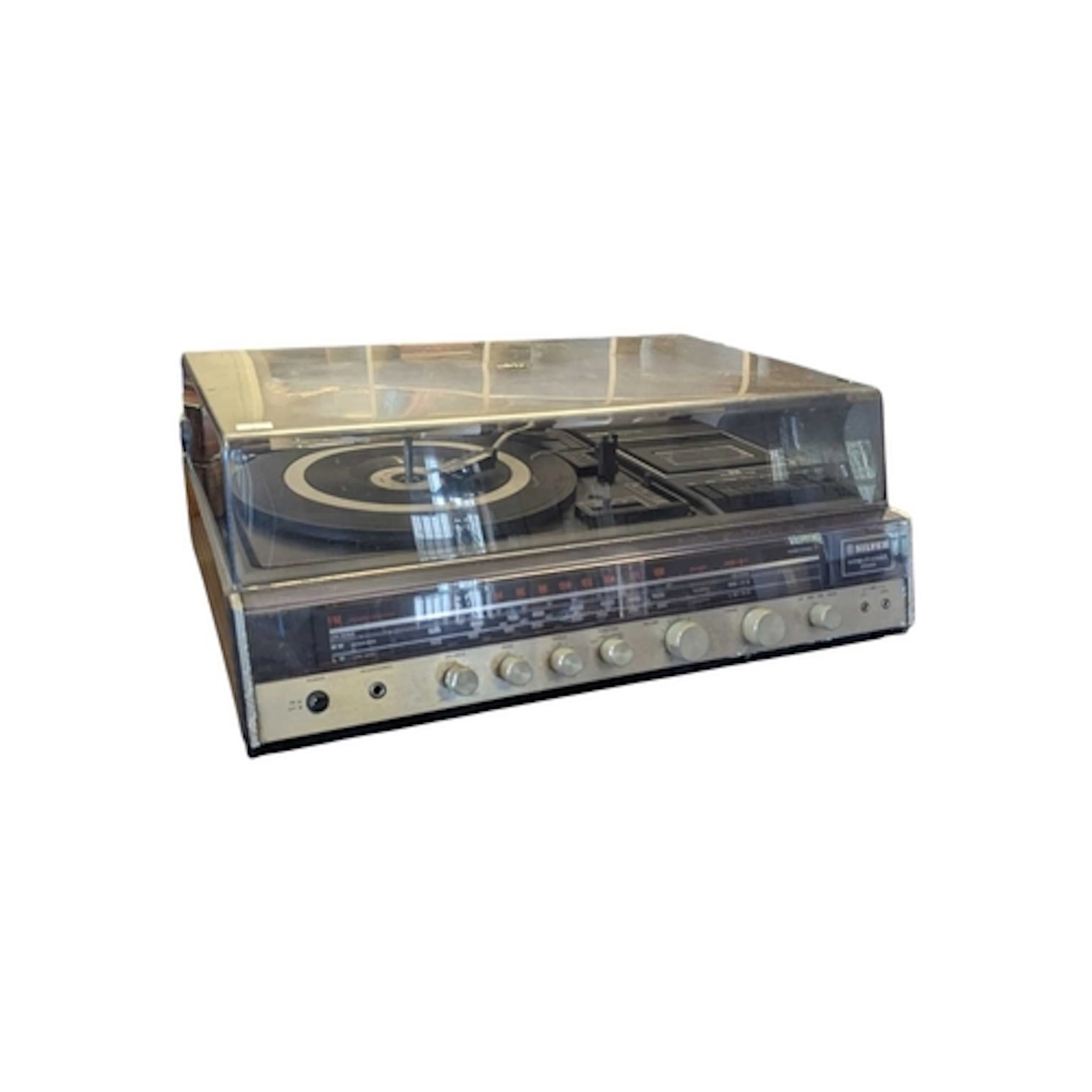 Silver - A vintage mid 20th century SS3730 Hi-Fi audio turnt...