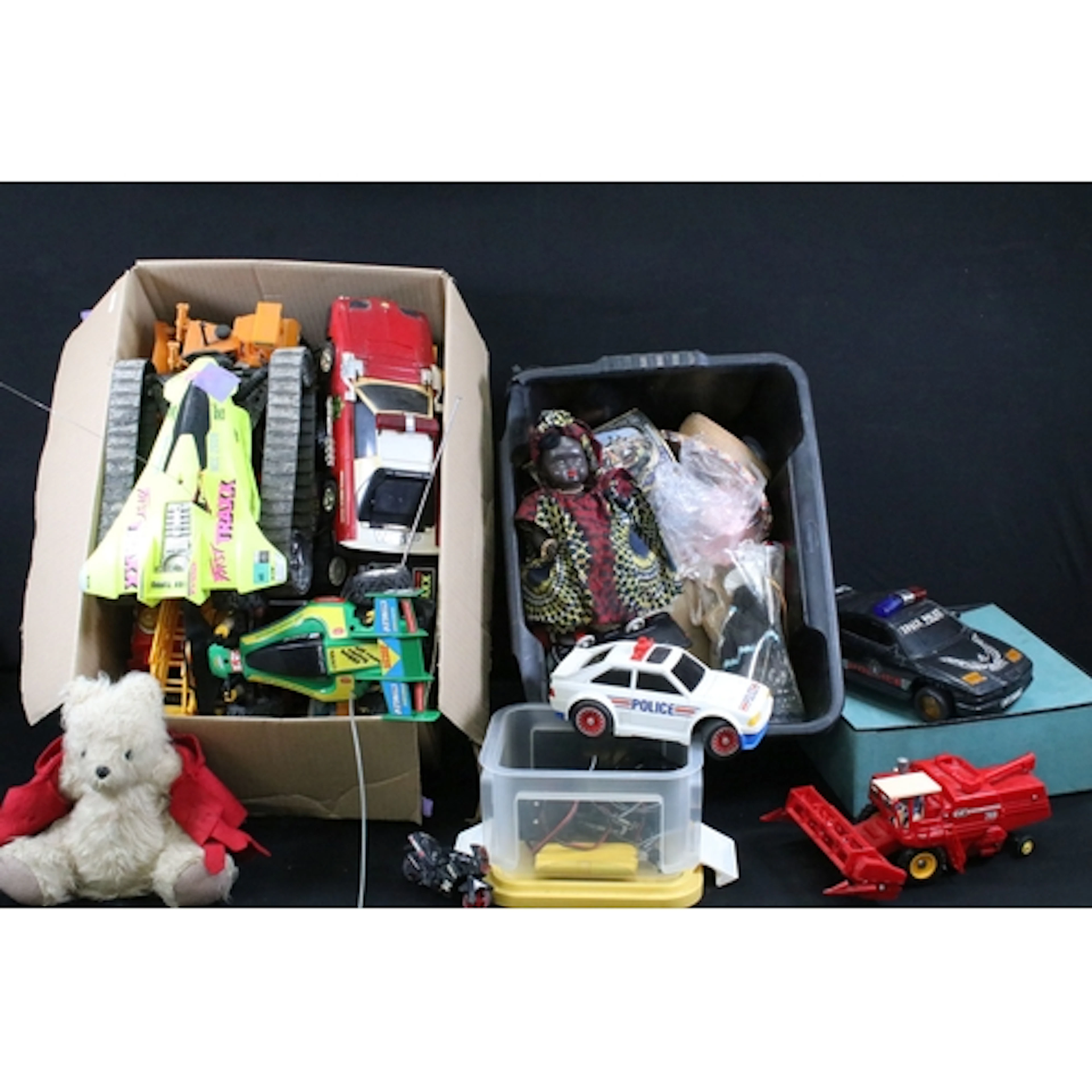 Large quantity of mixed toys to include various radio contro...