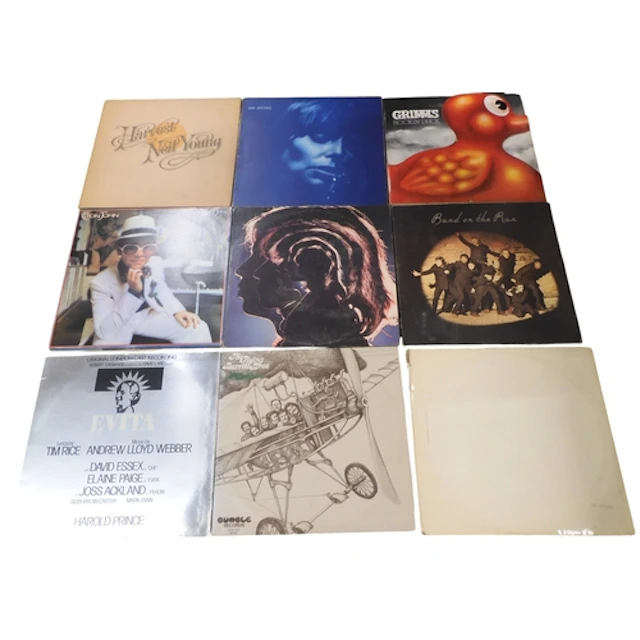 ROCK'N'ROLL/FOLK/CLASSICAL/EASY - A mixed genre box of ...
