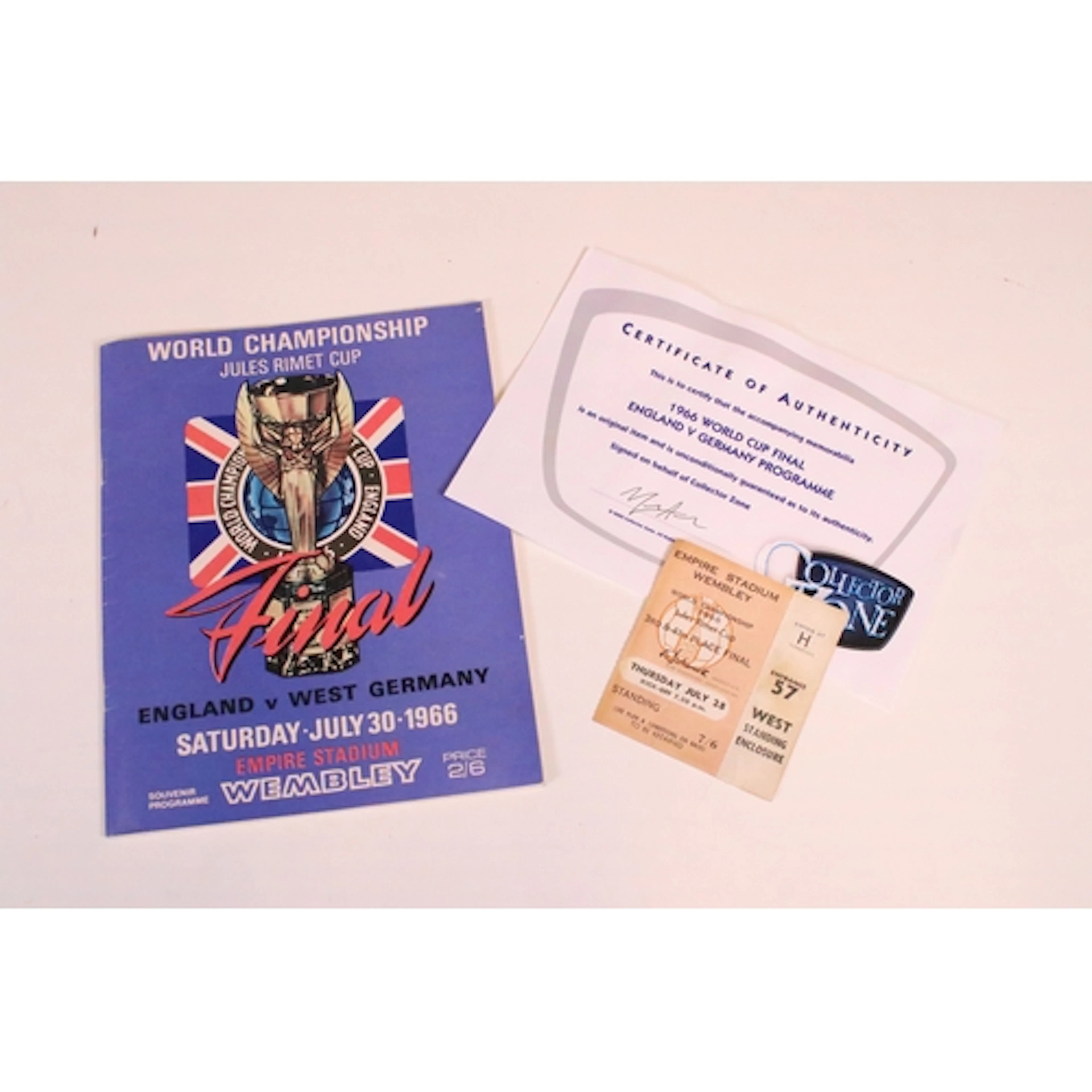 Football interest - Jules Rimet Cup World Championship 1966 ...