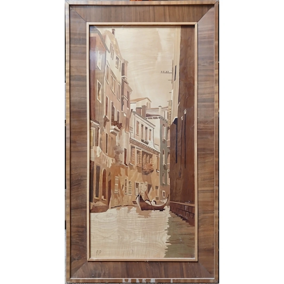 John Southworth Prescott (b1939), untitled, Venetian scene, ...