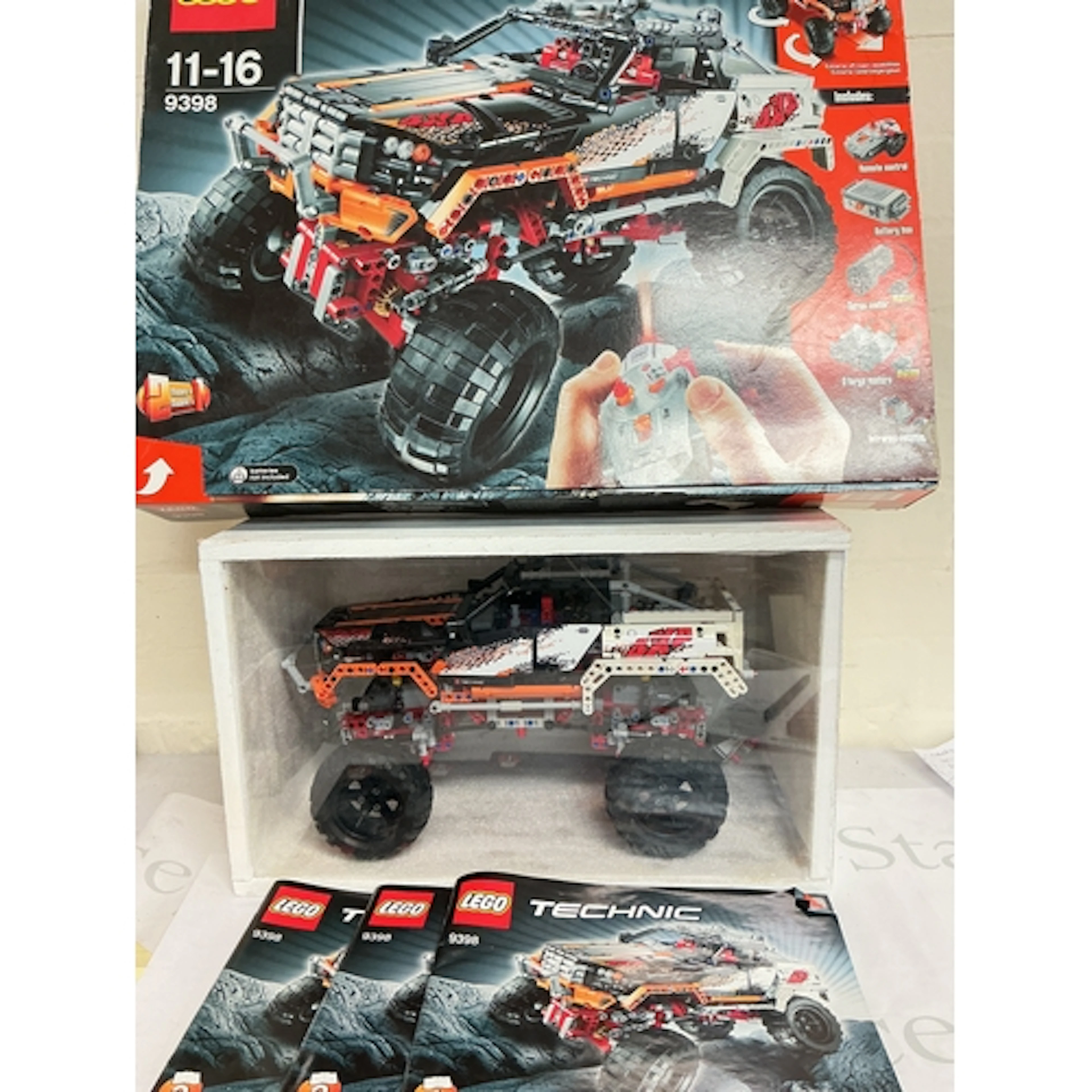A Boxed Lego Technic 4X4 Crawler In Display Case With Box An...