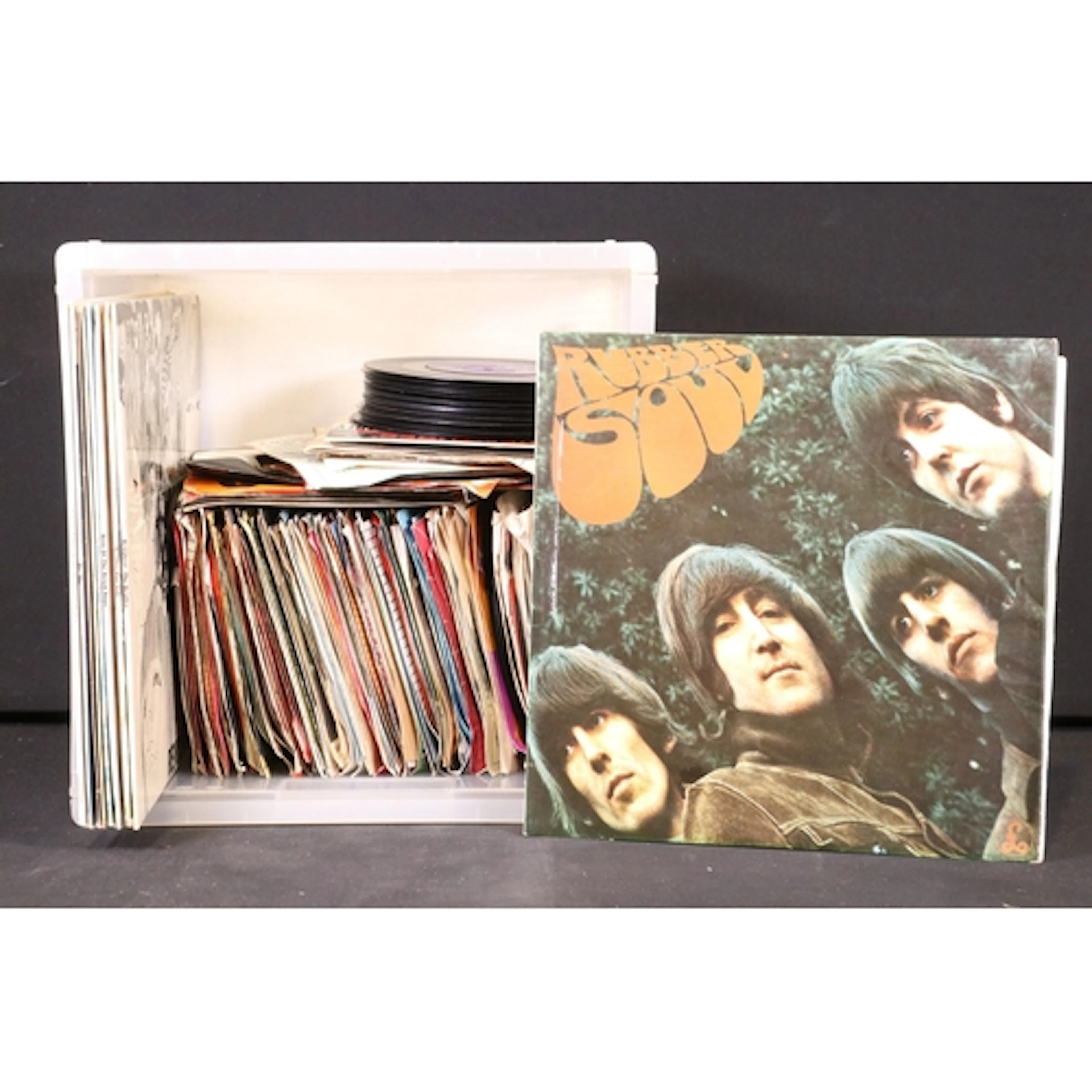 Vinyl - 10 Rock & Pop LPs and over 150 7" singles. LPs inclu...