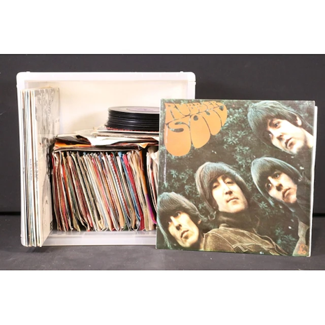 Vinyl - 10 Rock & Pop LPs and over 150 7" singles. LPs inclu...