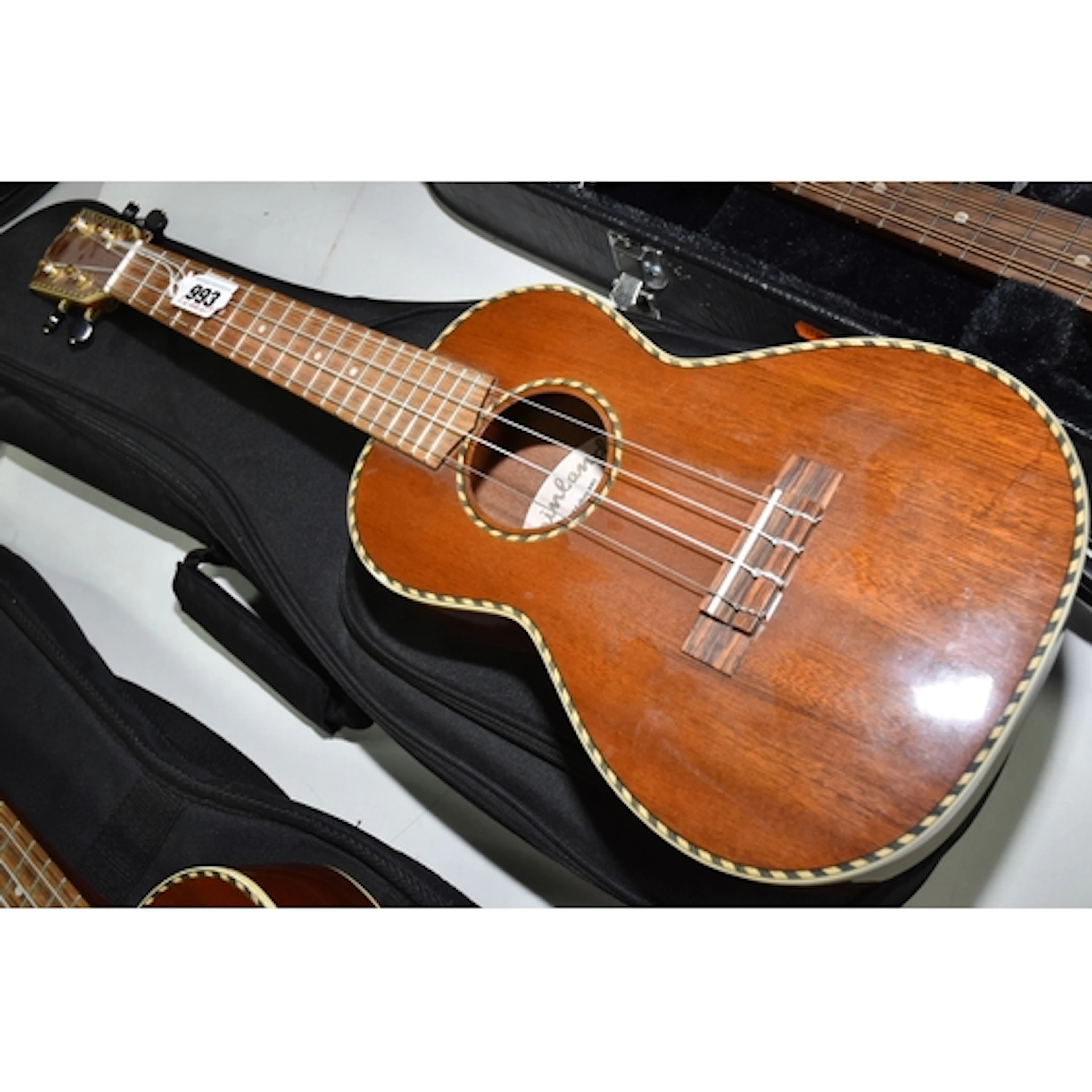 A MAINLAND CLASSIC MAHOGANY CONCERT GLOSS UKELELE, dated Aug...