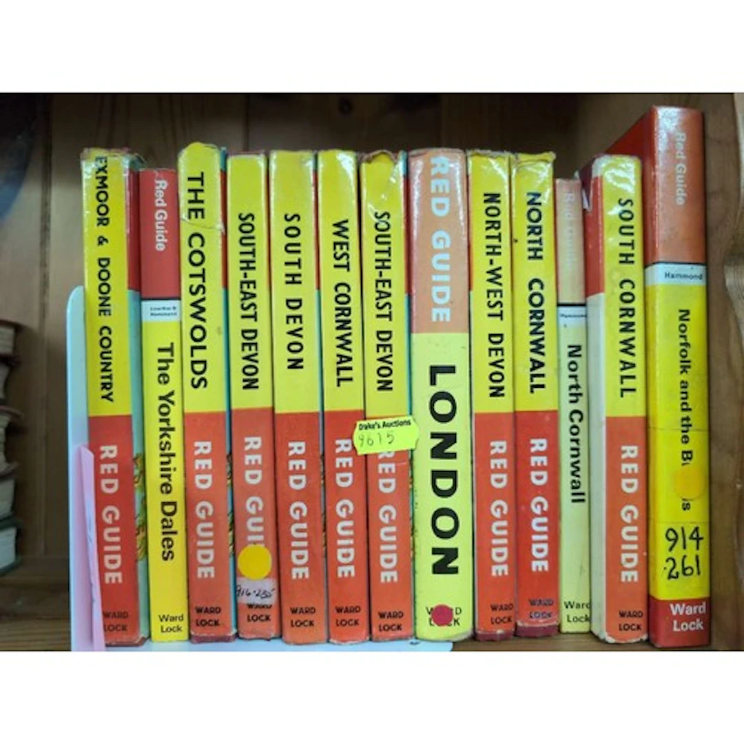 Ward Lock red guide books, mostly on Southwest & Souther...