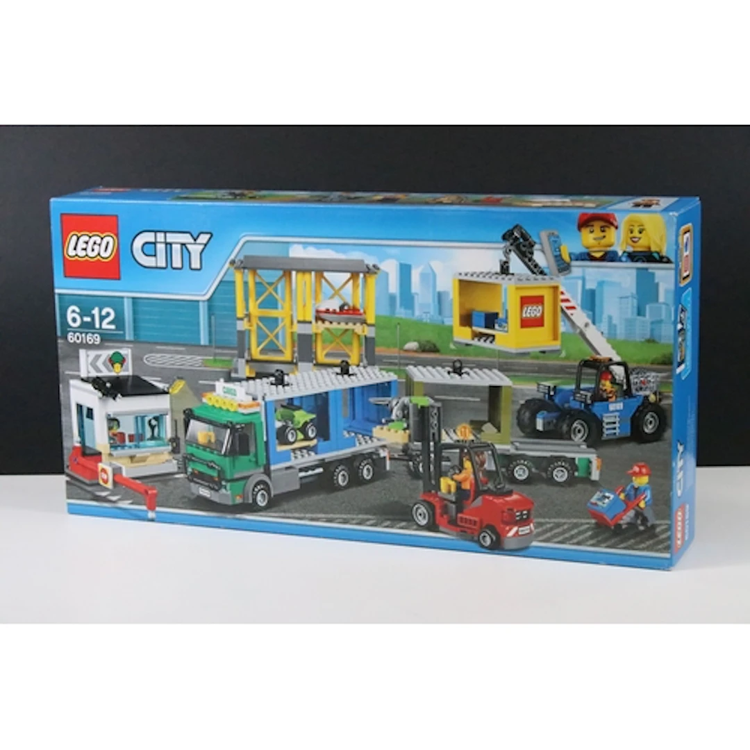 Lego - Boxed Lego City 60169 City Cargo Terminal set, sealed...