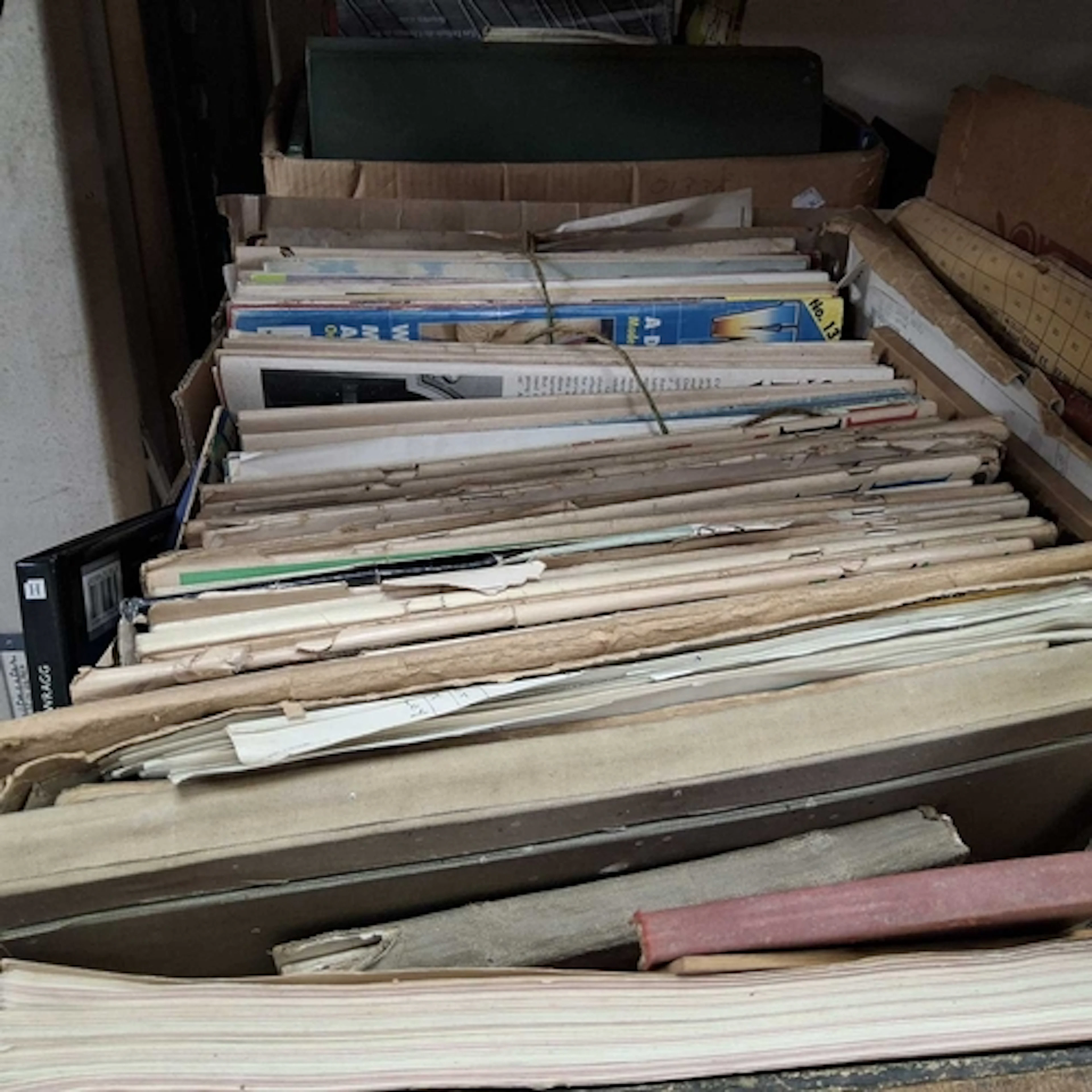 TWO BOXES OF RAILWAY INTEREST BOOKS AND MAGAZINES ETC to inc...