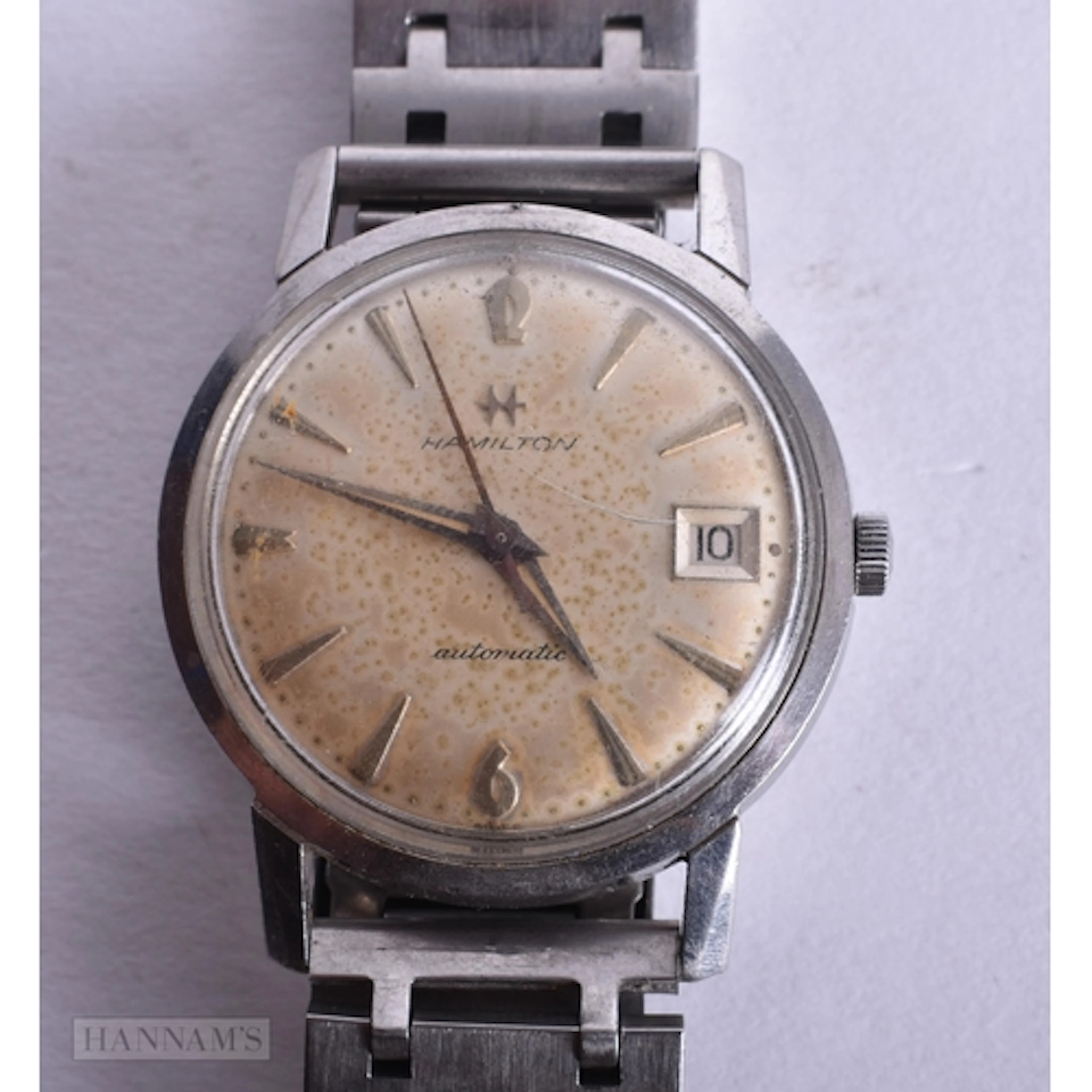 Hamilton Automatic Watch Working. 3.5 cm wide.