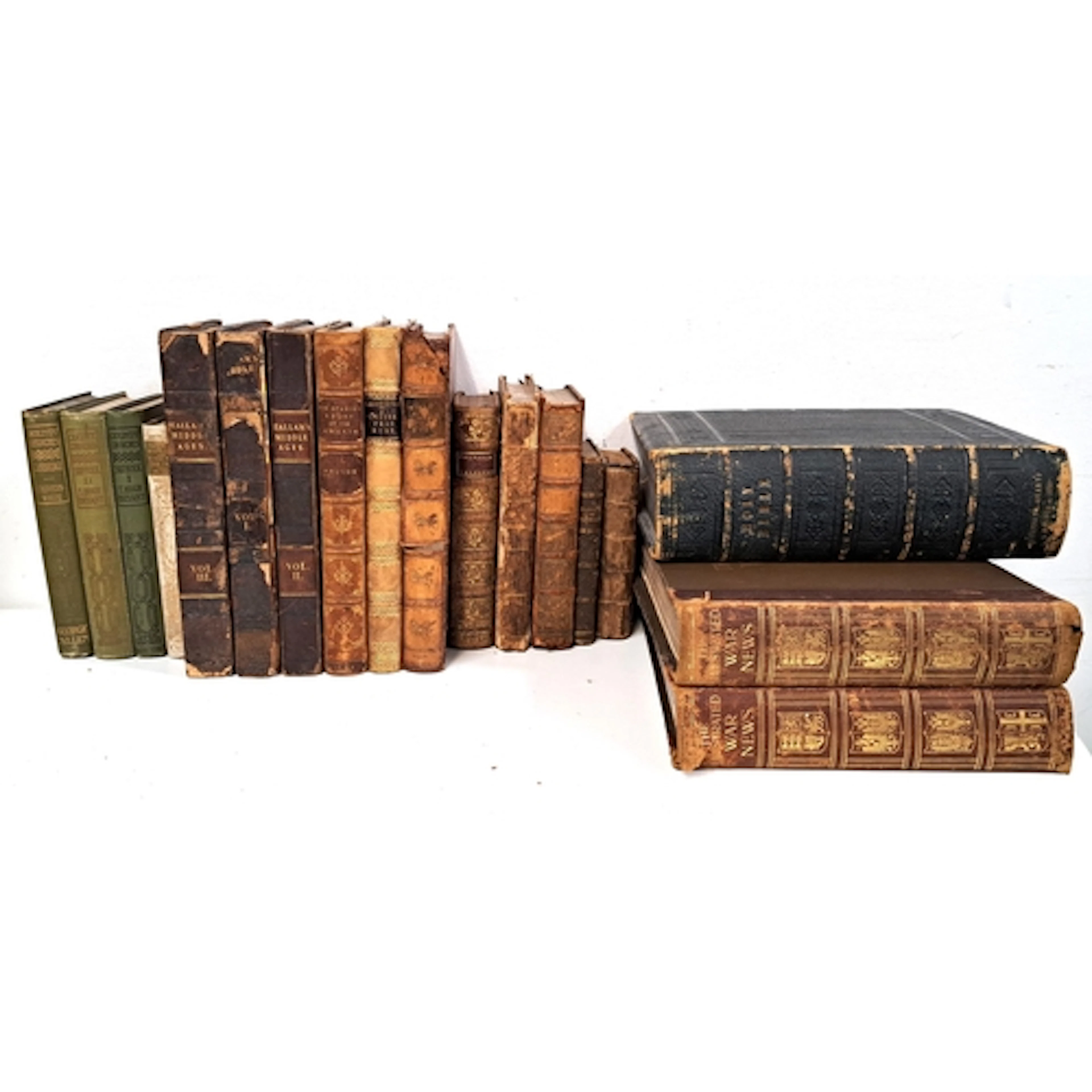 SELECTION OF ANTIQUARIAN BOOKS comprising 'View of the State...