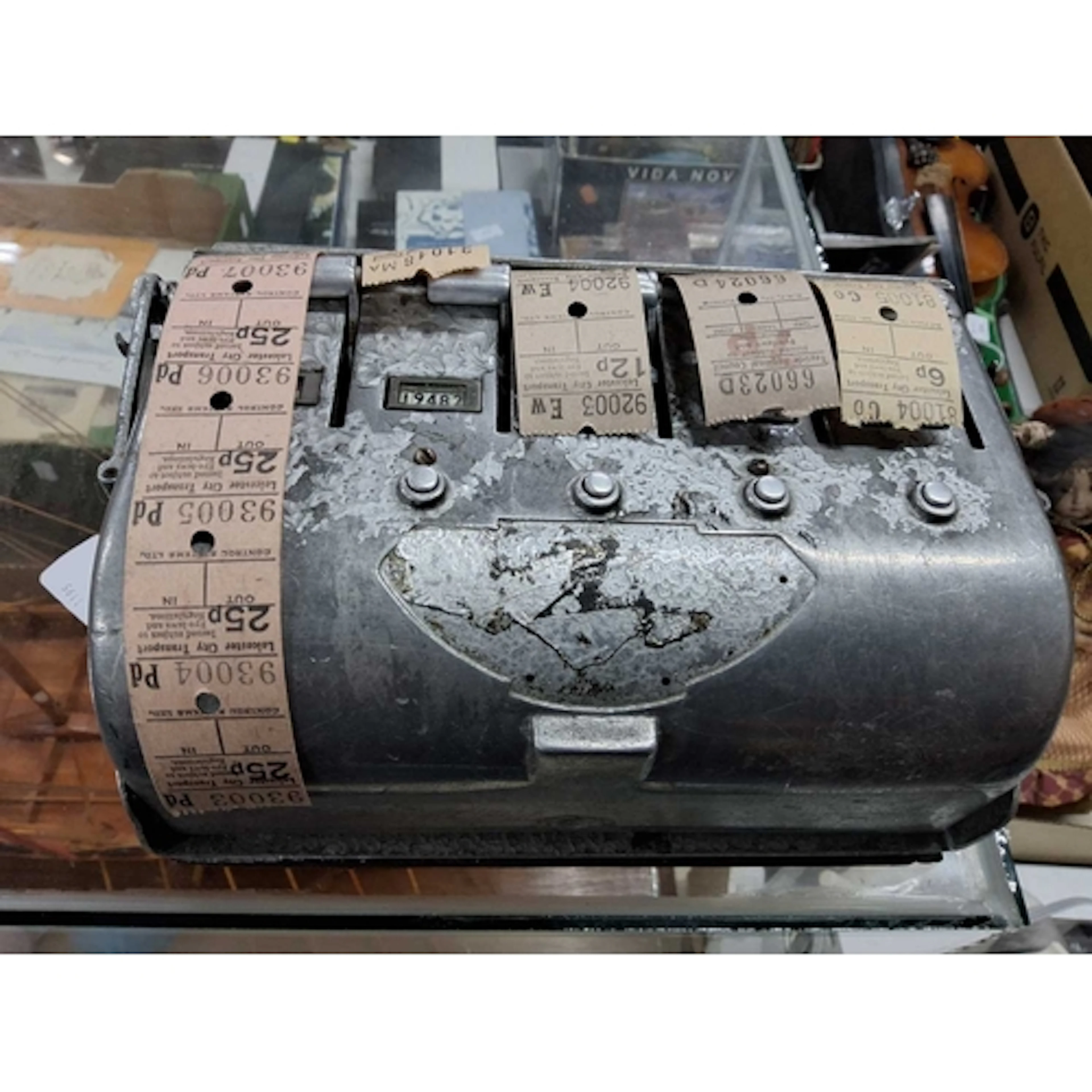 A Vintage Bell Punch Universal multi-way bus conductor's tic...