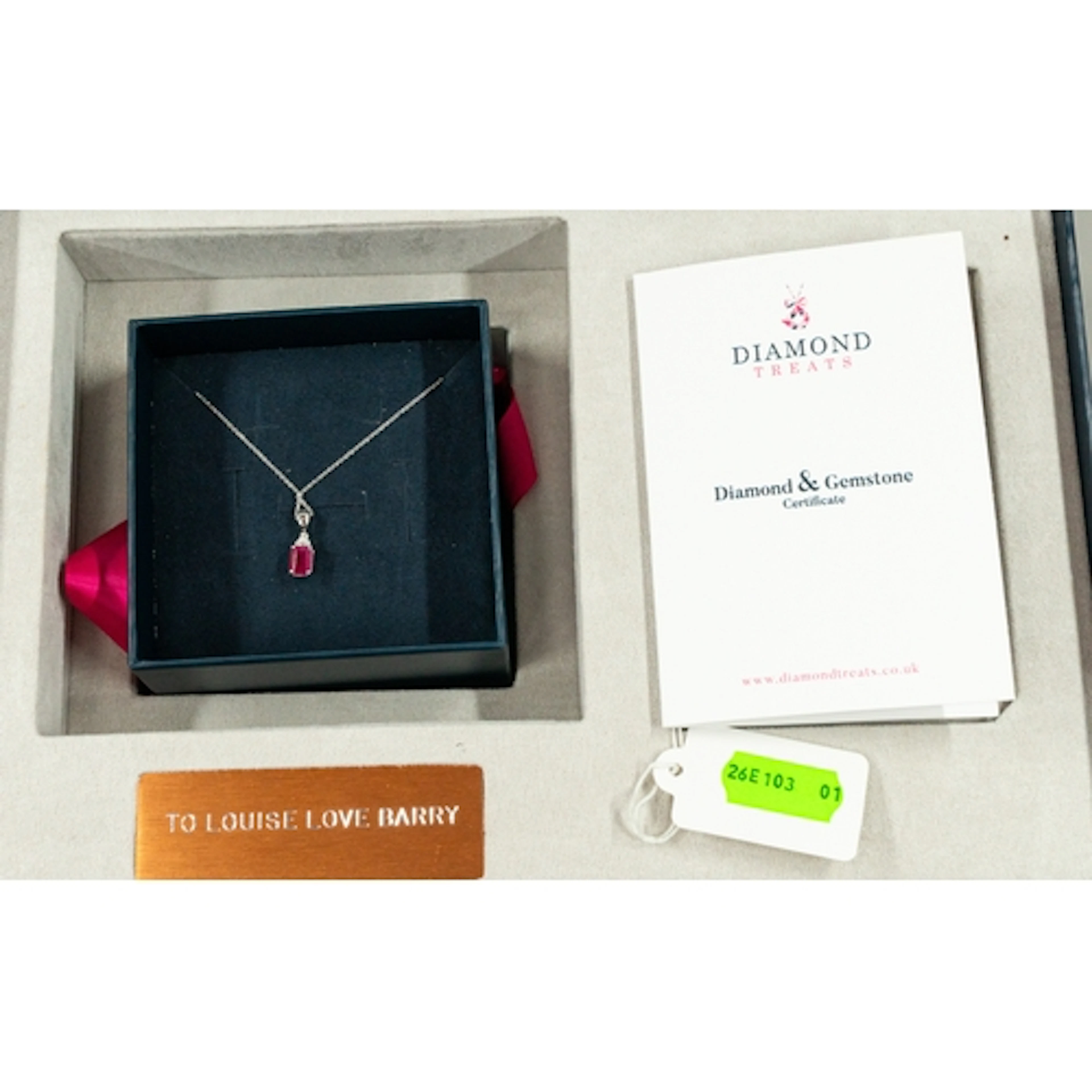 Jewellery: 'Diamond Treats', an 18ct white gold, diamond and...