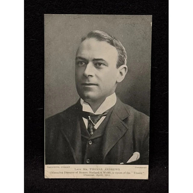 R.M.S. Titanic: R.M.S. Titanic: The Late Mr Thomas Andrews,...