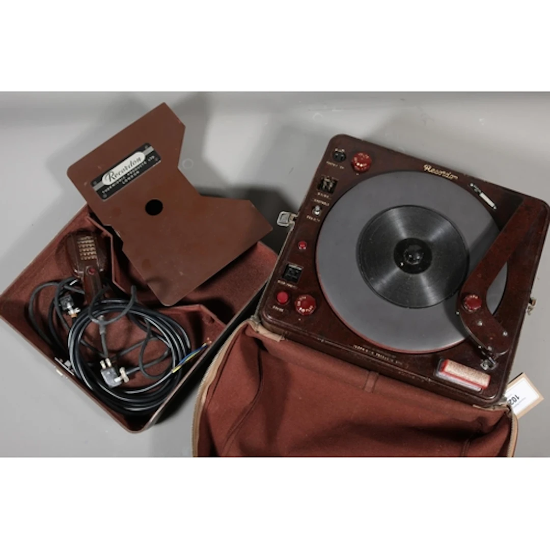 Thermionic Products - Recordon 1940s Magnetic Disc Recorder ...