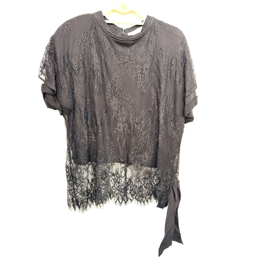 A Andrew Majtenyi, NWT, a TILL.DA black lace top, size S RRP...