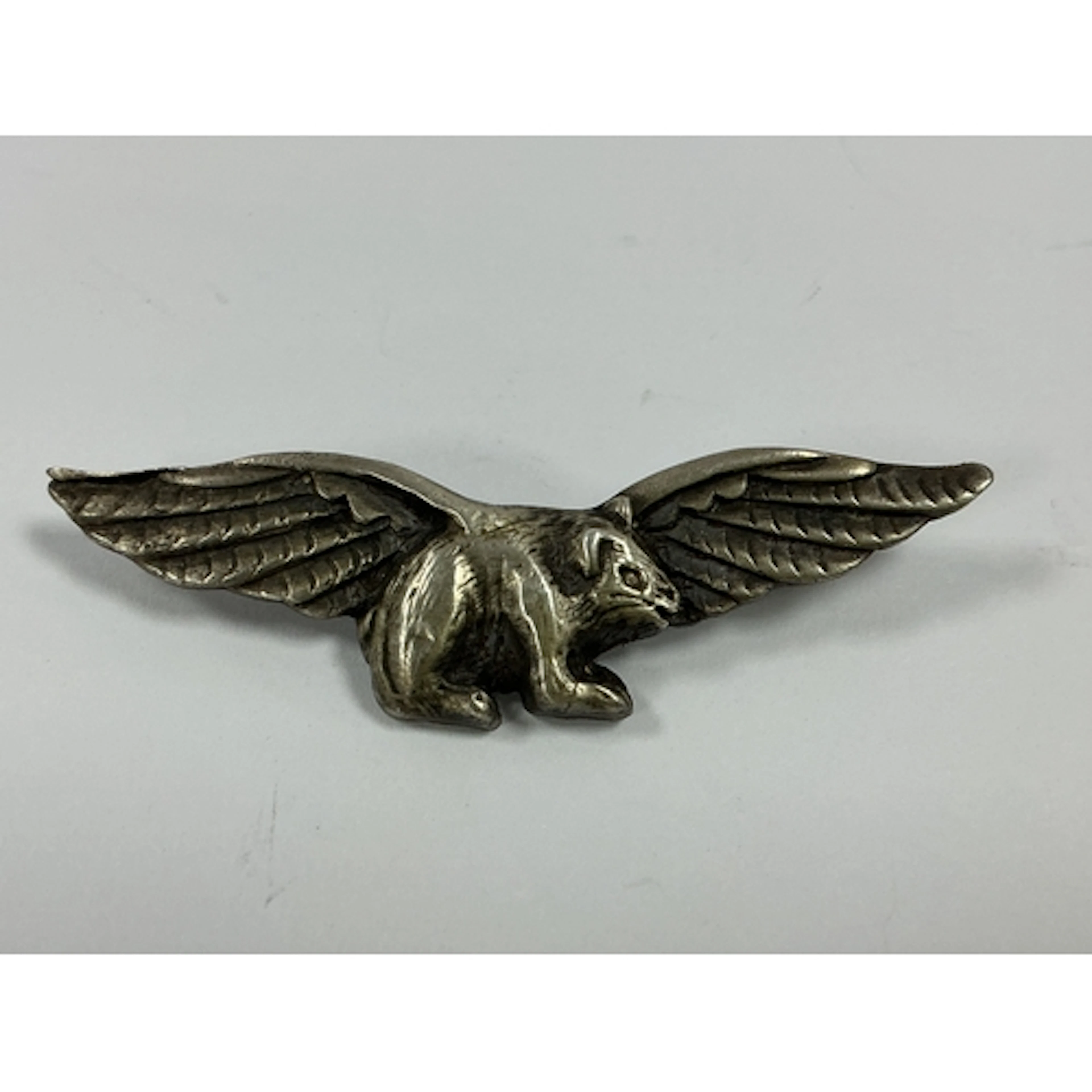 WWII RAF Guinea Pig Club Badge, 'Stg Silver' stamp to revers...