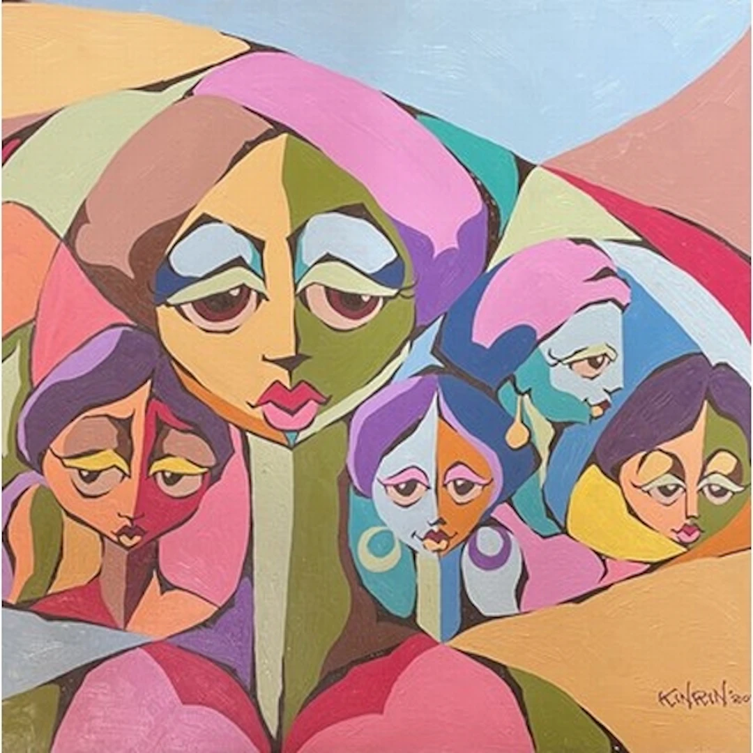 Olorunfemi Kinrin (Nigeria, Contemporary) Untitled Group of ...