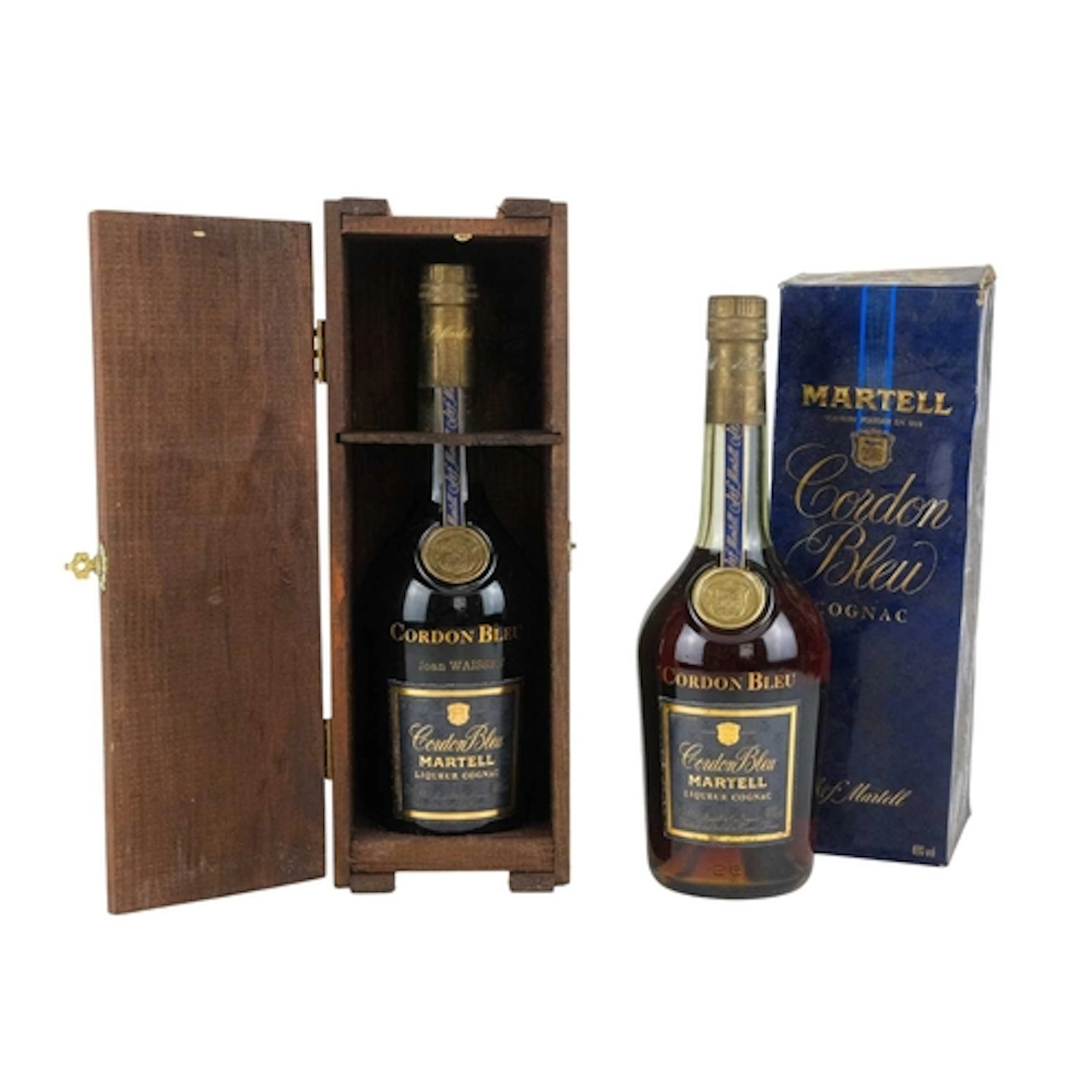 Cordon Bleu Martell Liqueur Cognac. 70cl, contained within a...